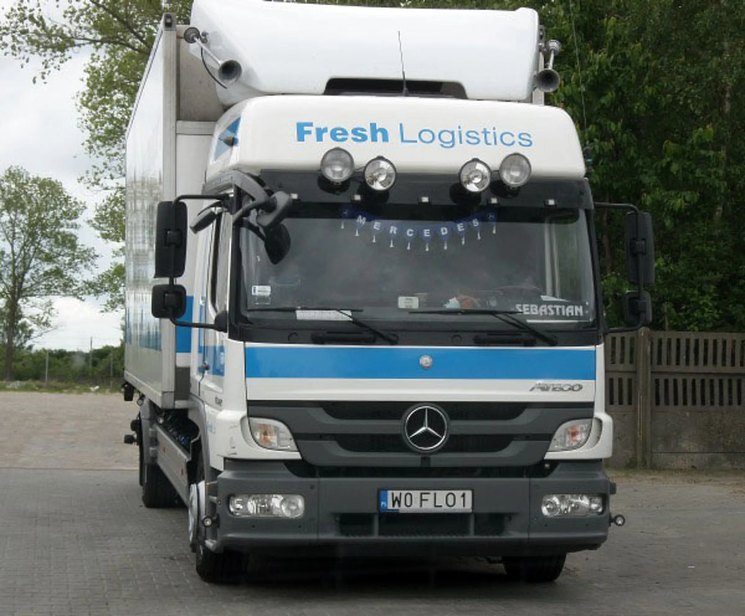 Fajny numer, blacha W0 FLO1