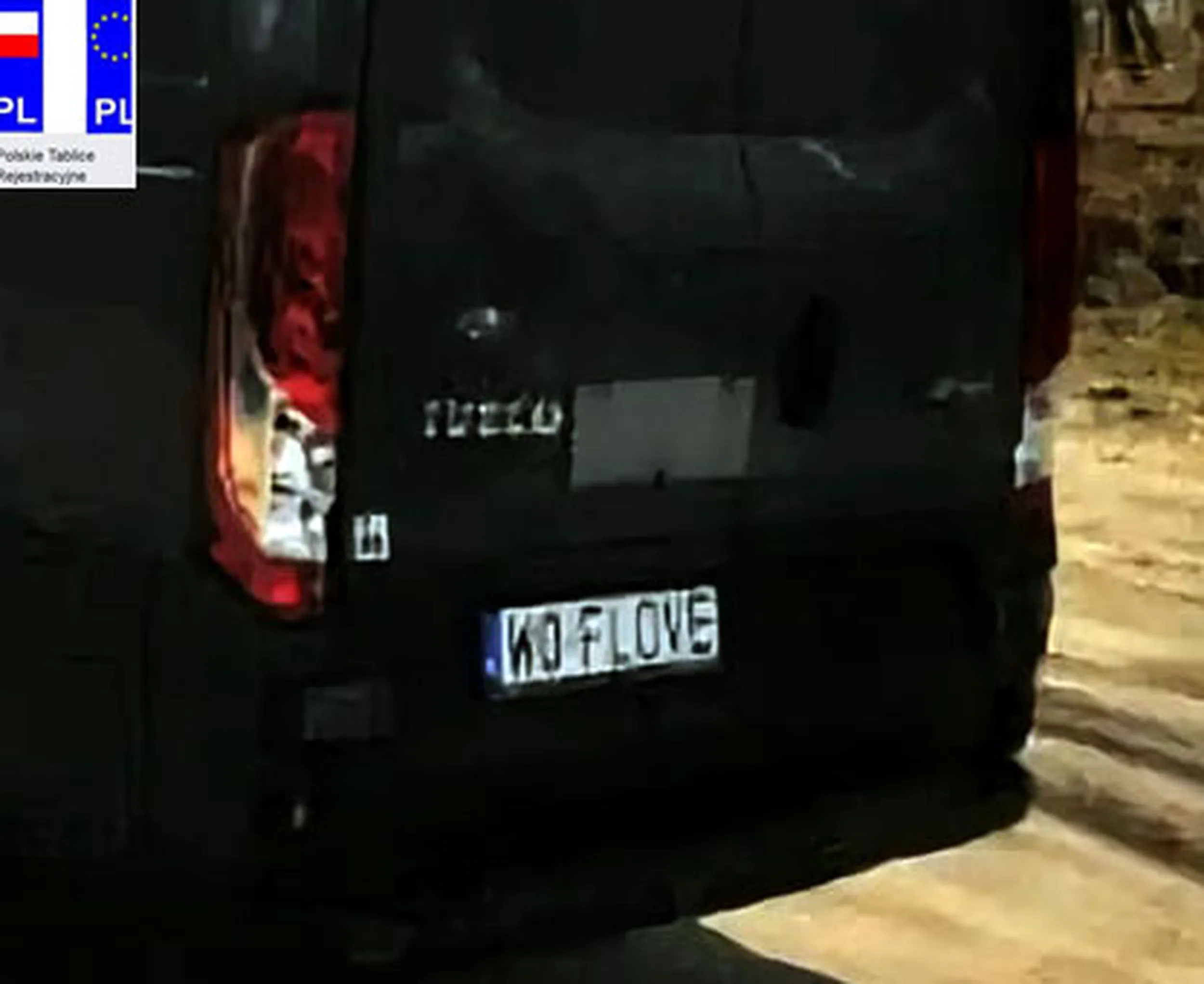 Fajny numer, blacha W0 FLOVE