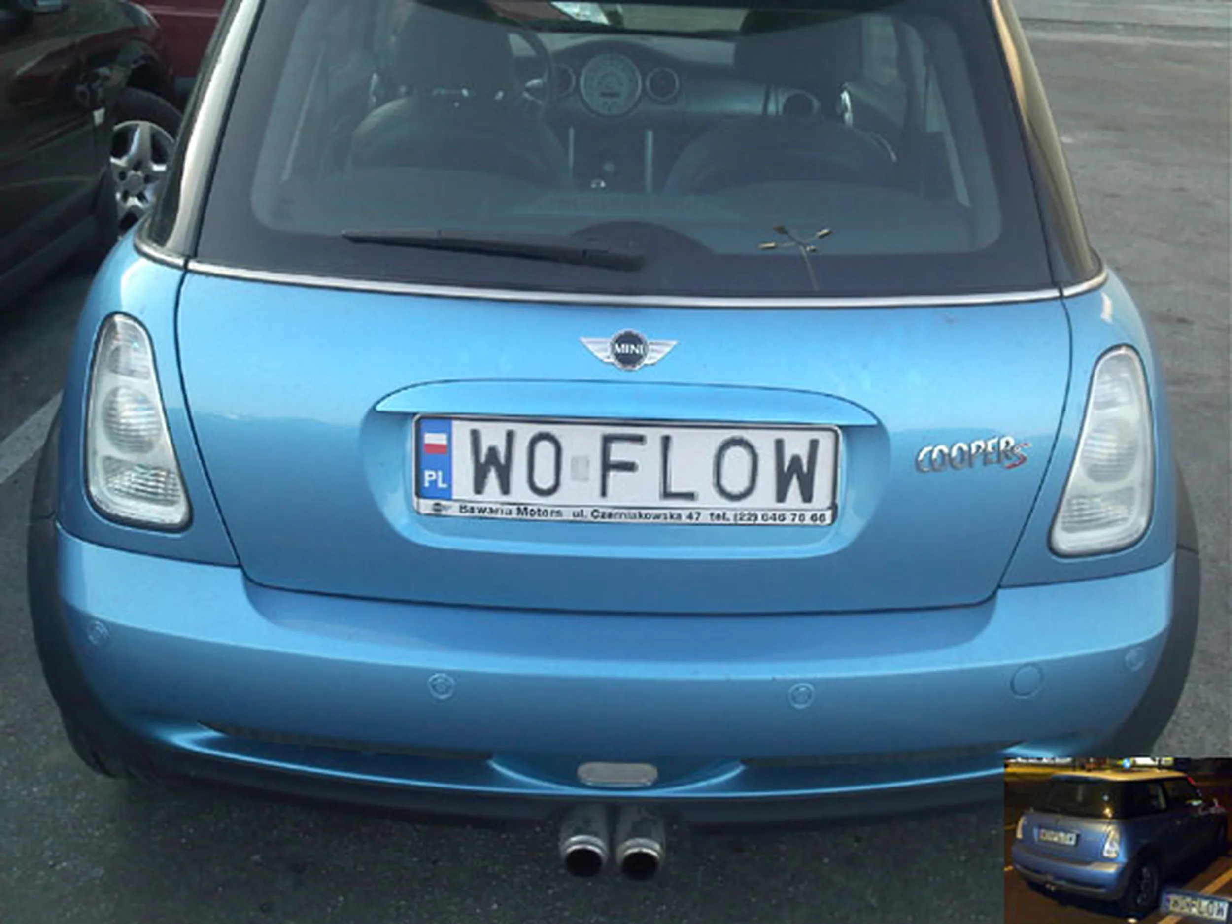 Fajny numer, blacha W0 FLOW