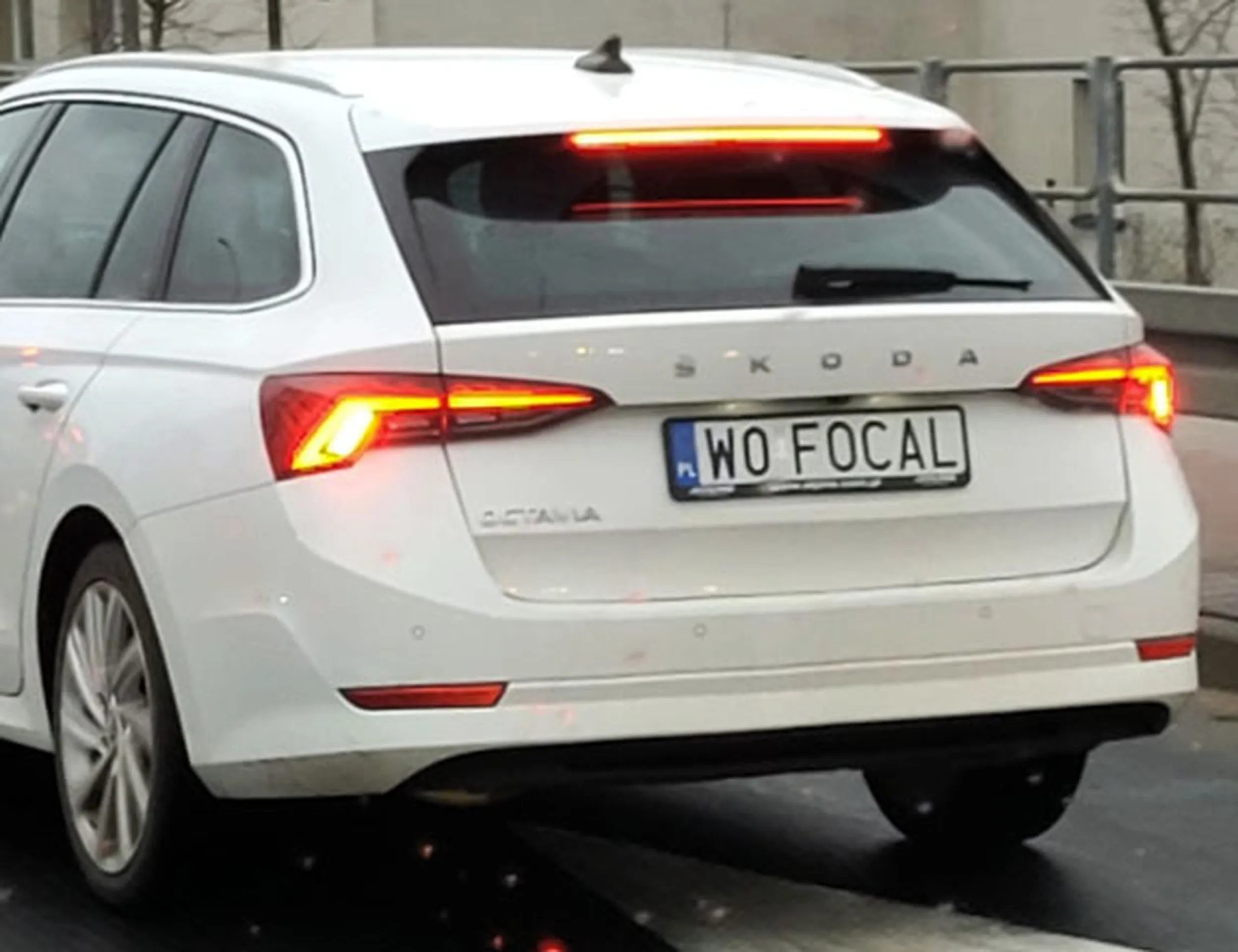 Fajny numer, blacha W0 FOCAL