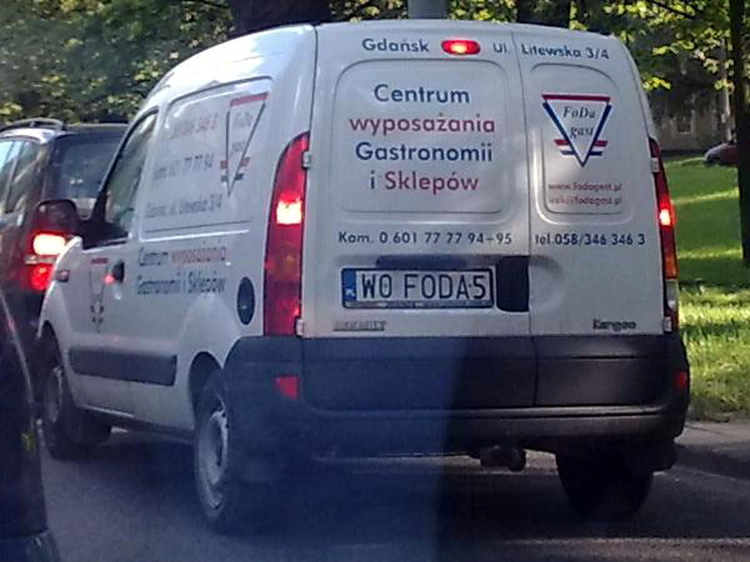 Fajny numer, blacha W0 FODA5