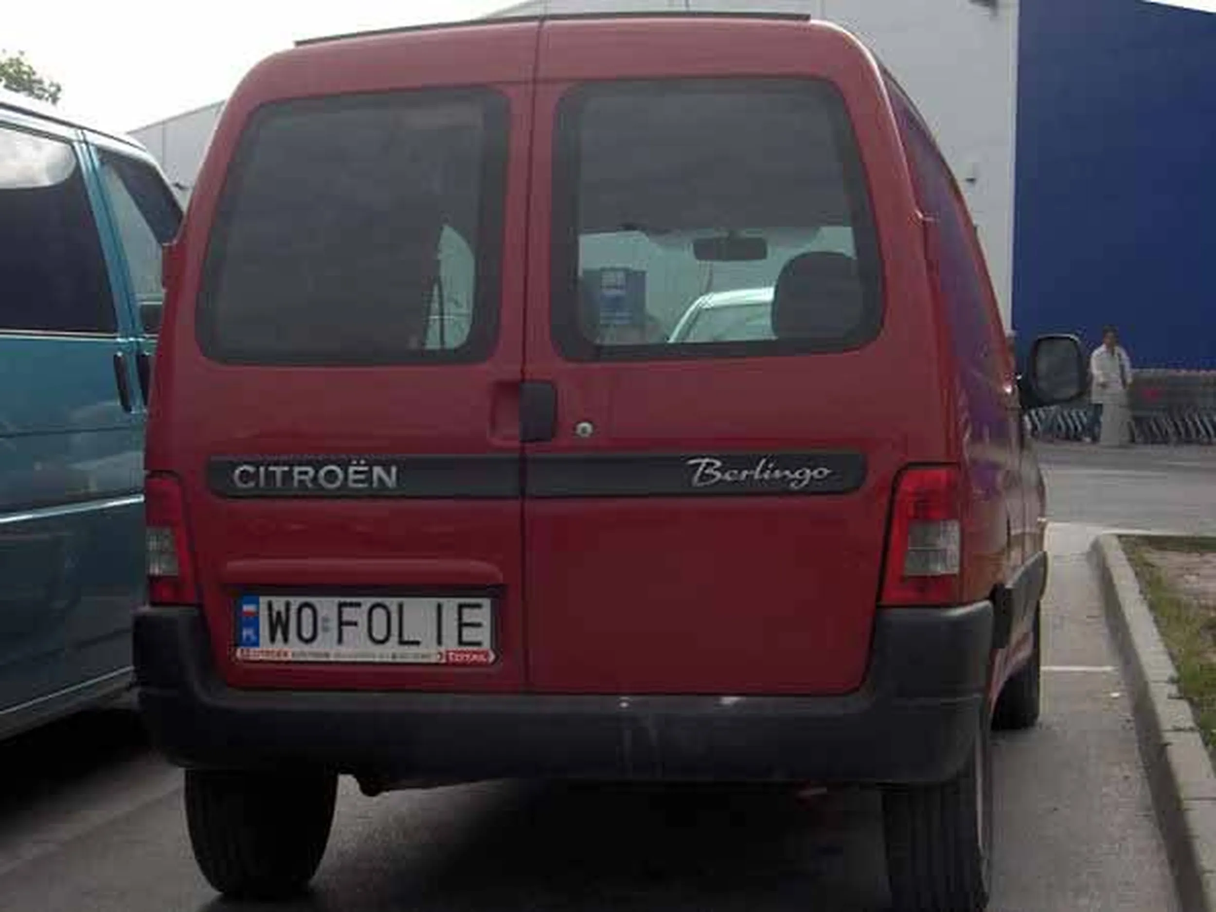 Fajny numer, blacha W0 FOLIE