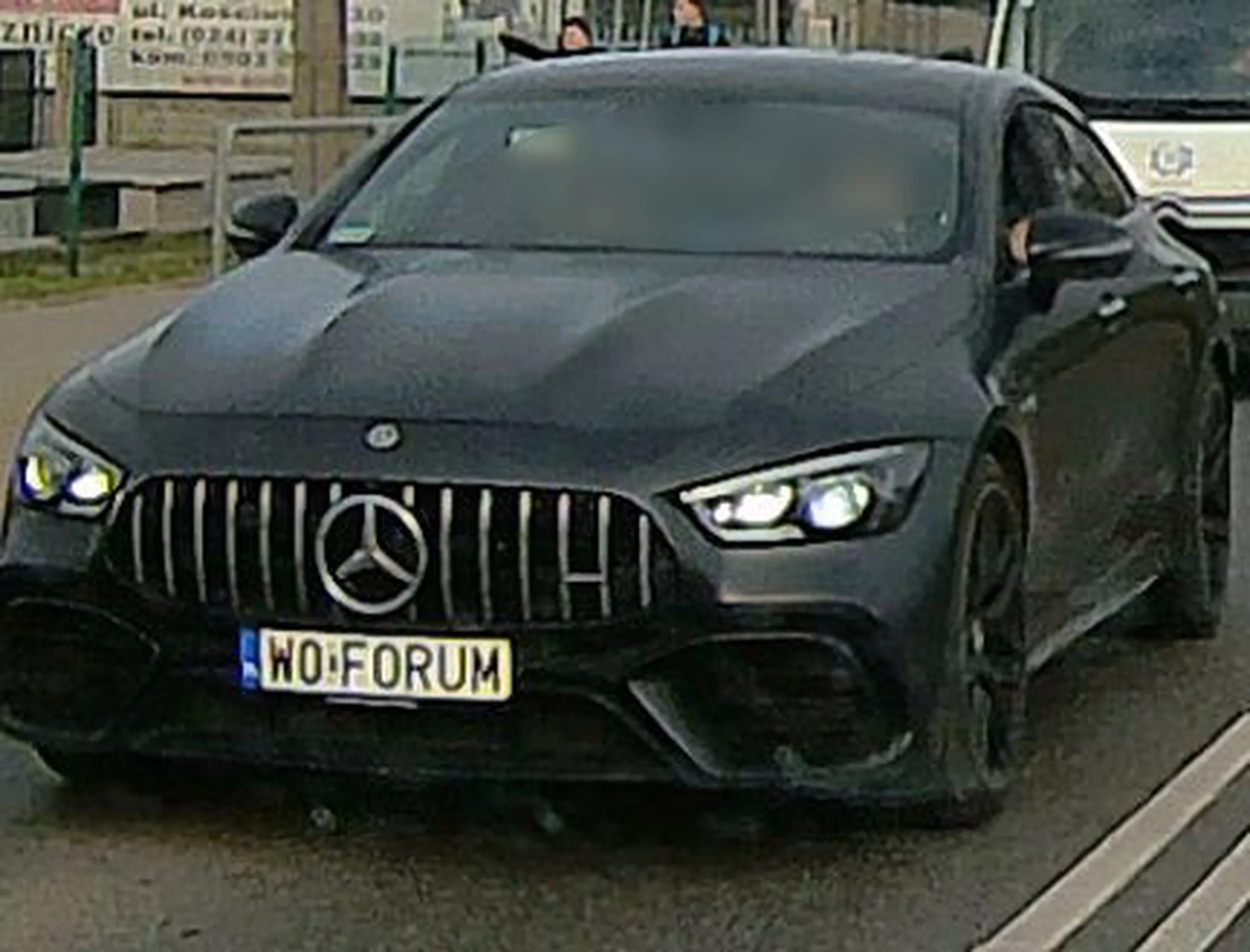 Fajny numer, blacha W0 FORUM