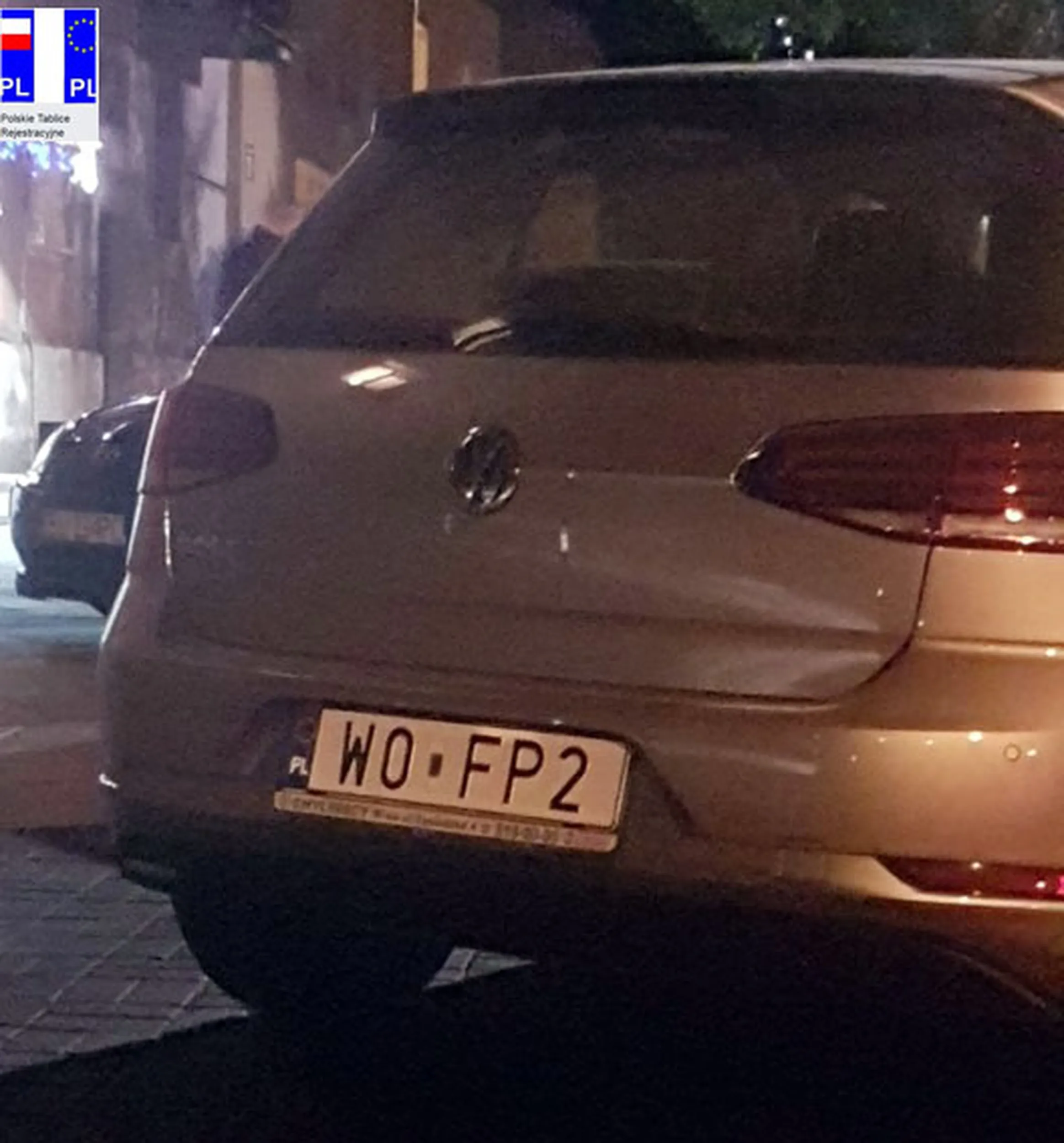 Fajny numer, blacha W0 FP2