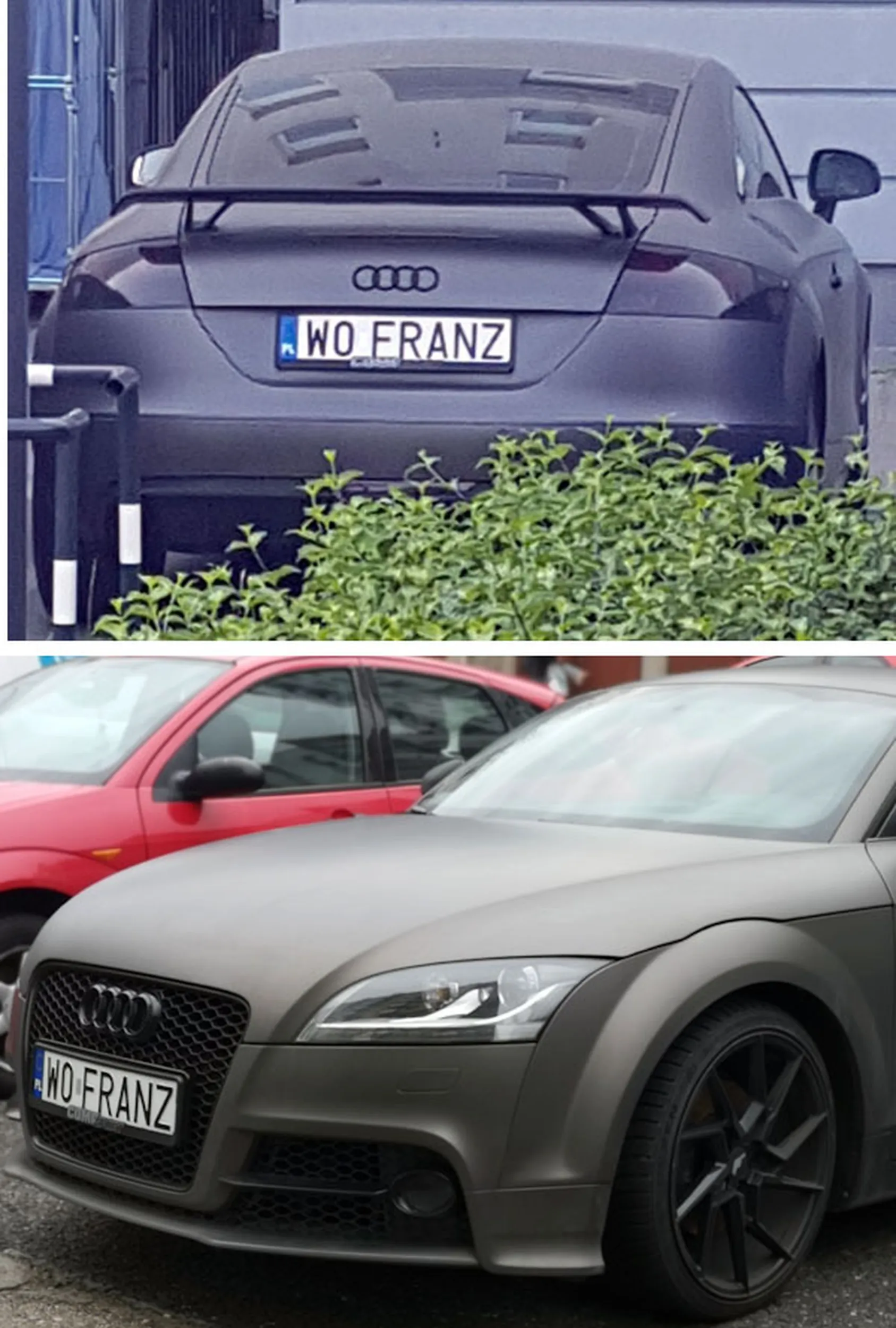 Fajny numer, blacha W0 FRANZ