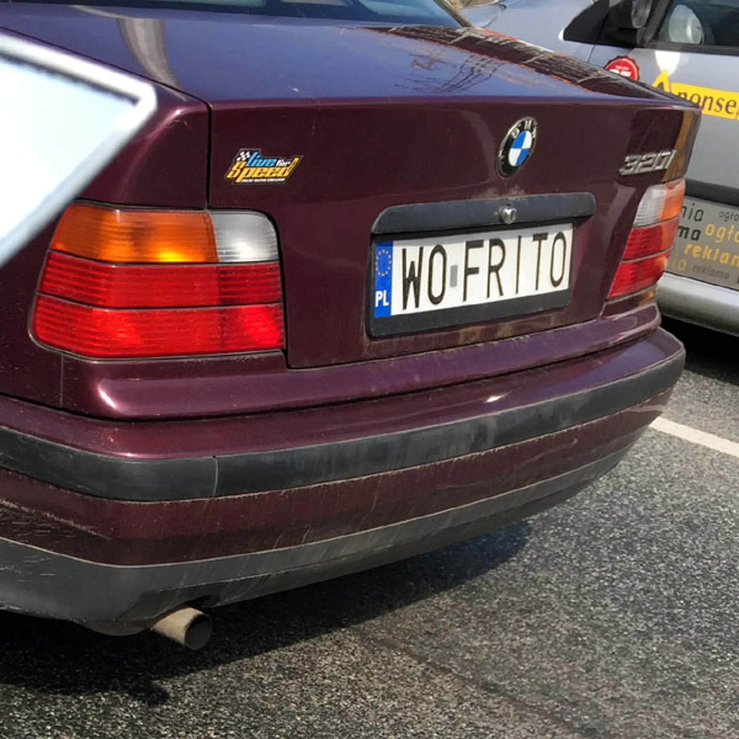 Fajny numer, blacha W0 FRITO