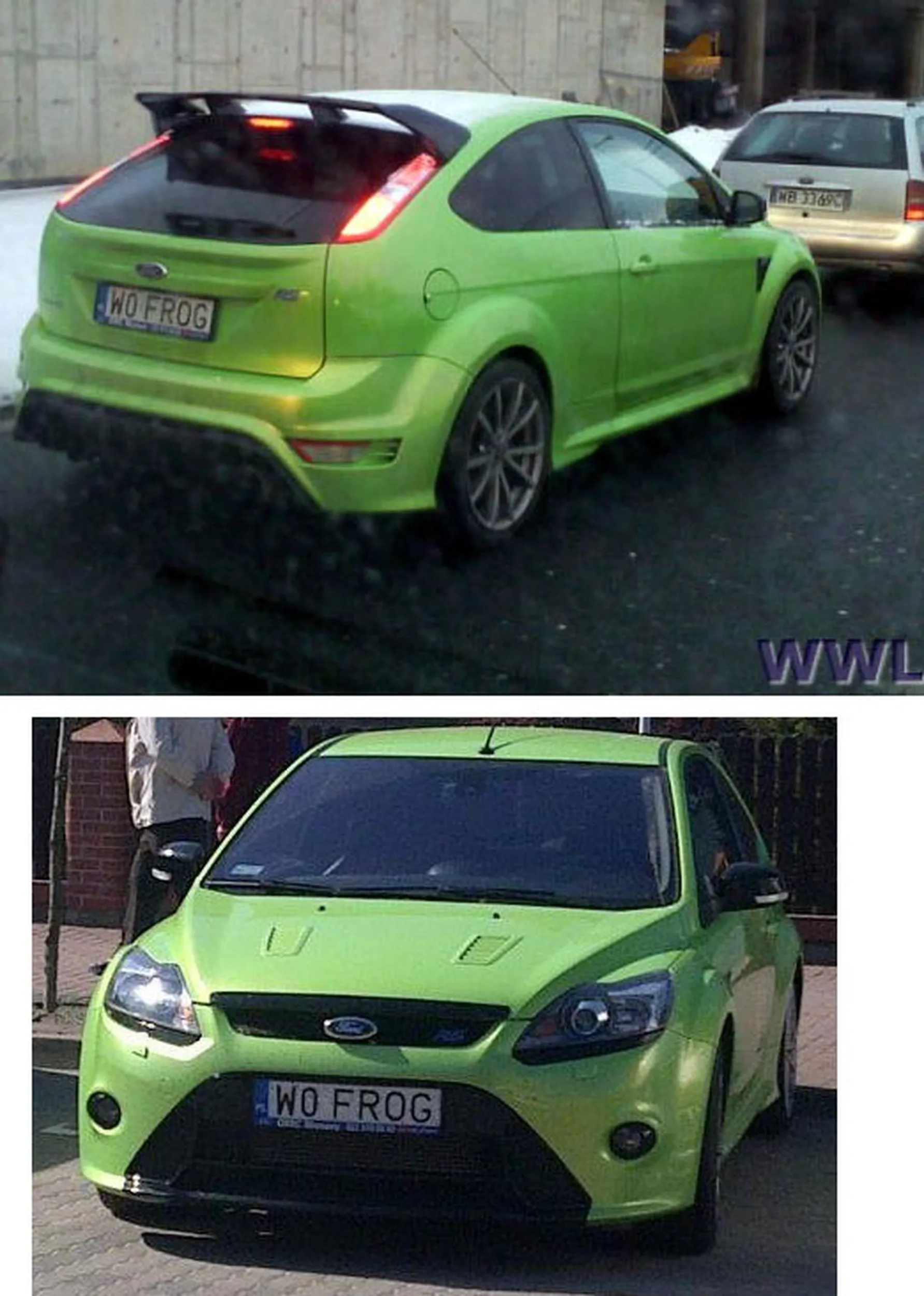 Fajny numer, blacha W0 FROG