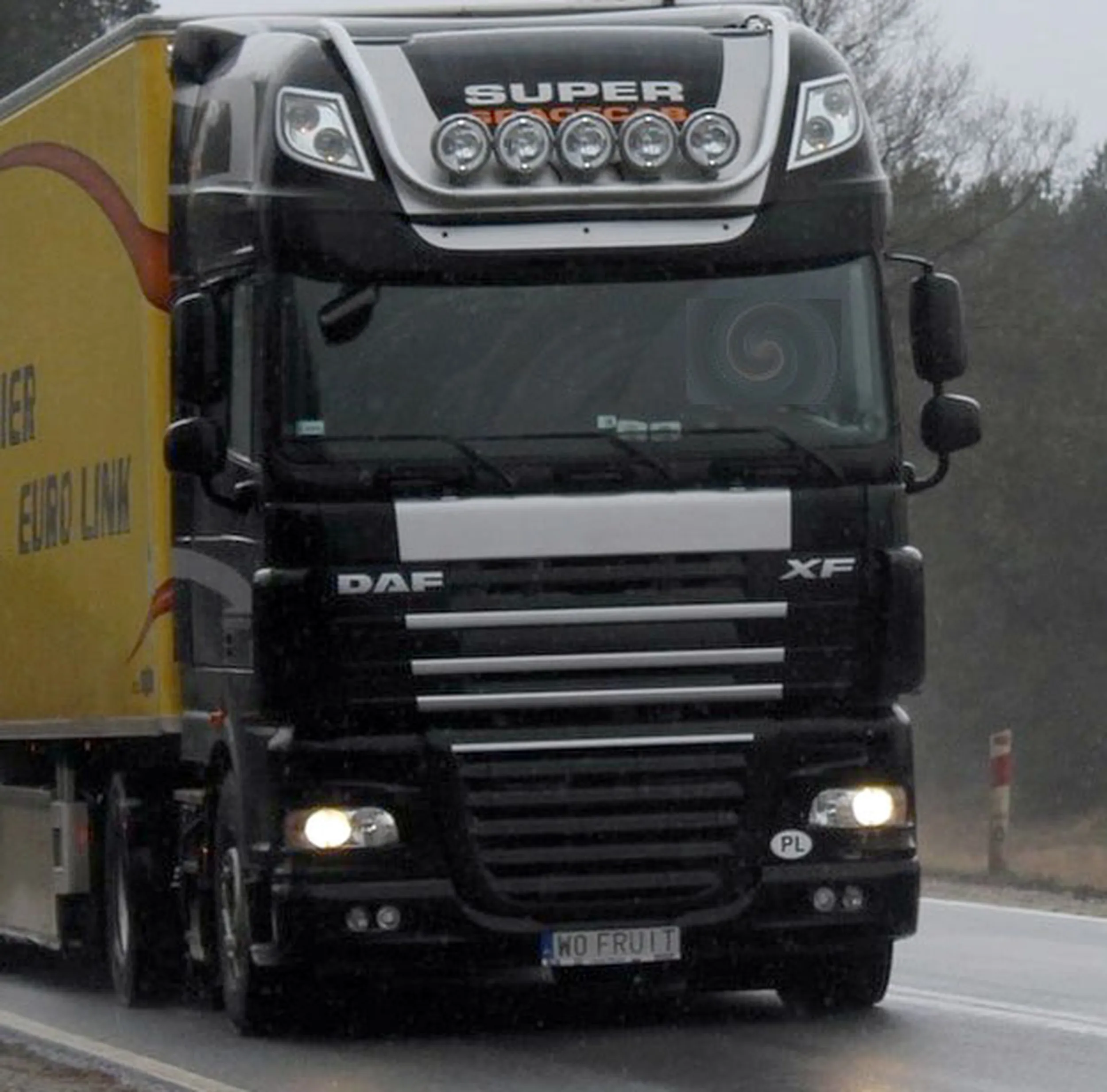 Fajny numer, blacha W0 FRUIT