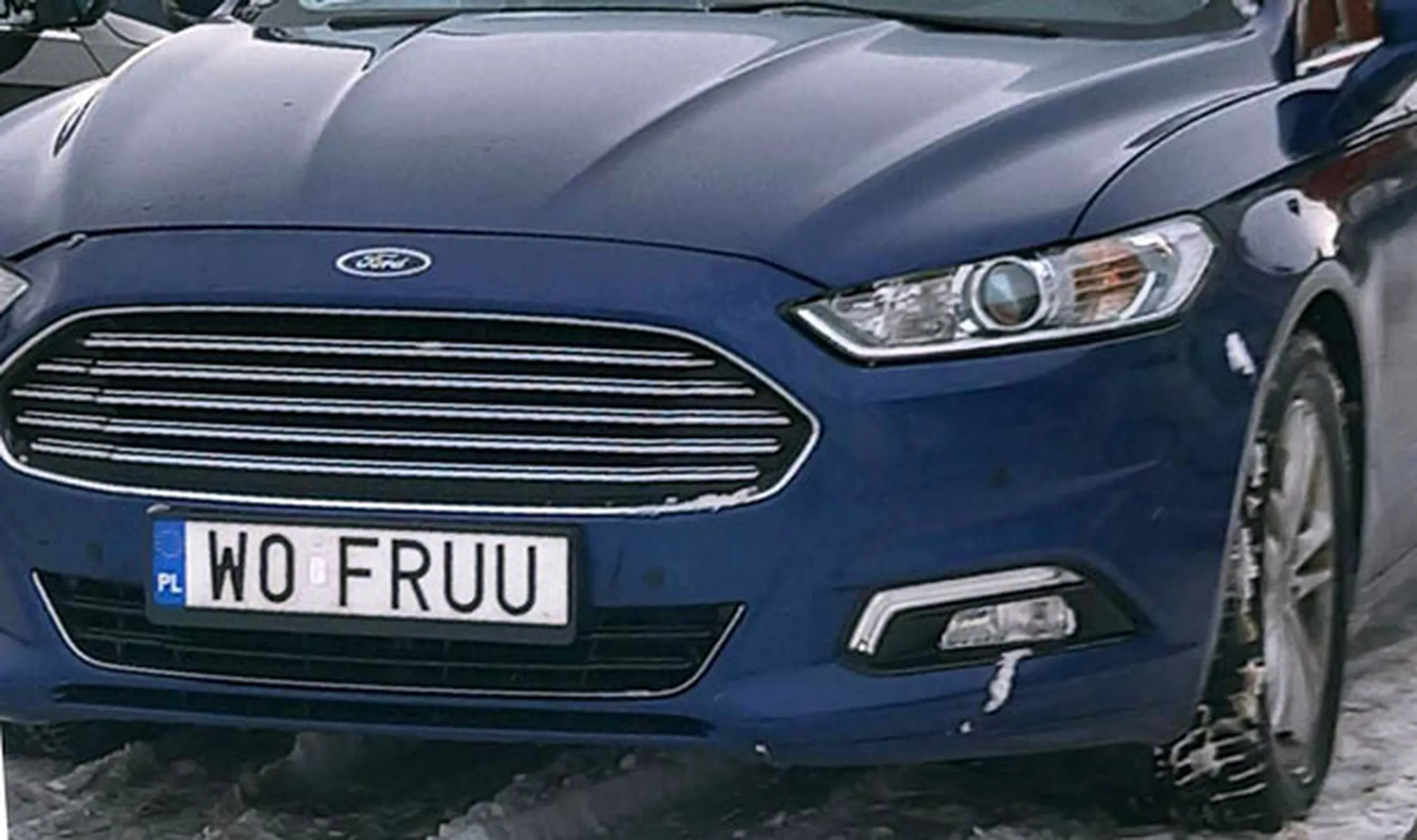 Fajny numer, blacha W0 FRUU