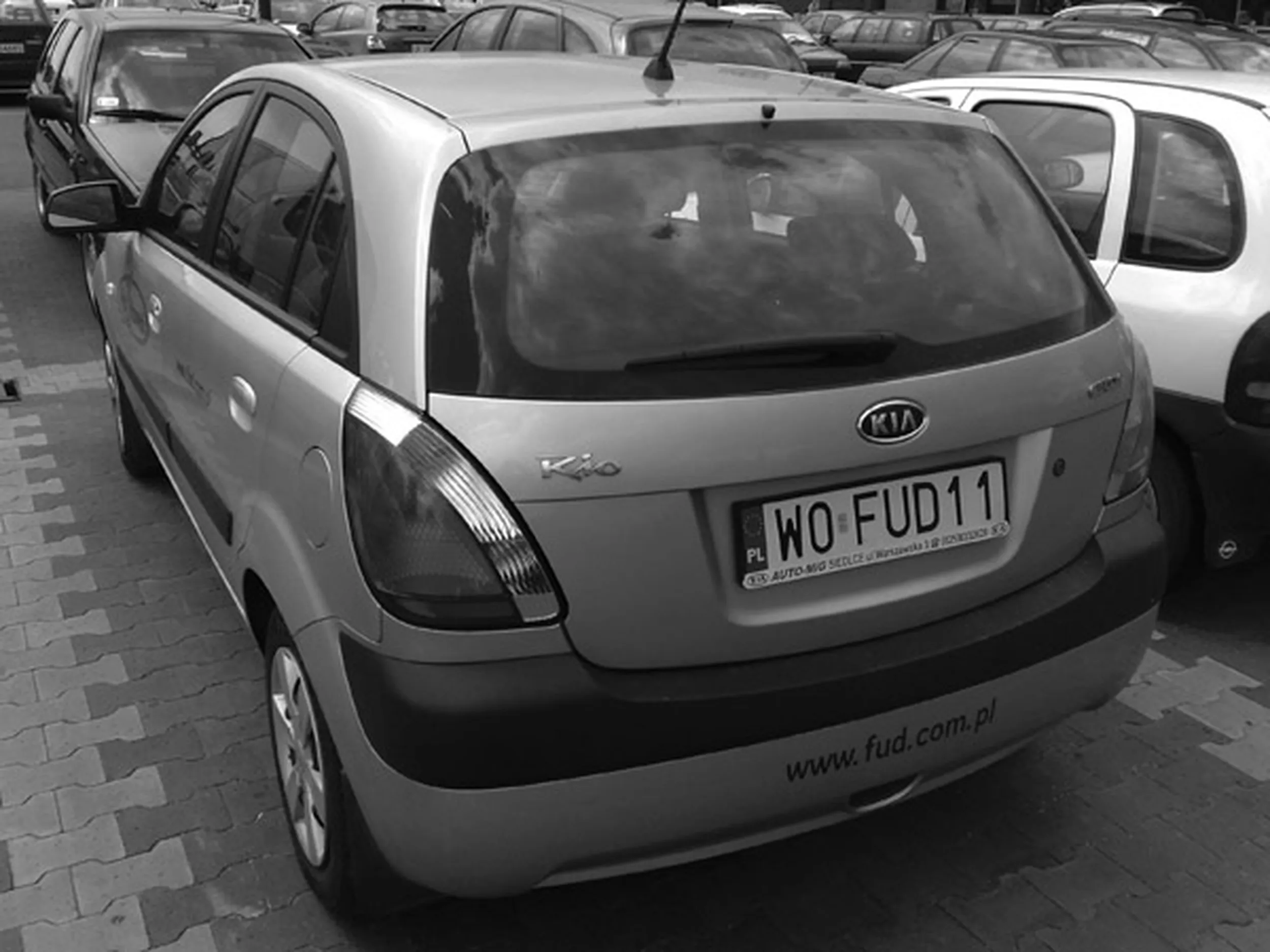 Fajny numer, blacha W0 FUD11