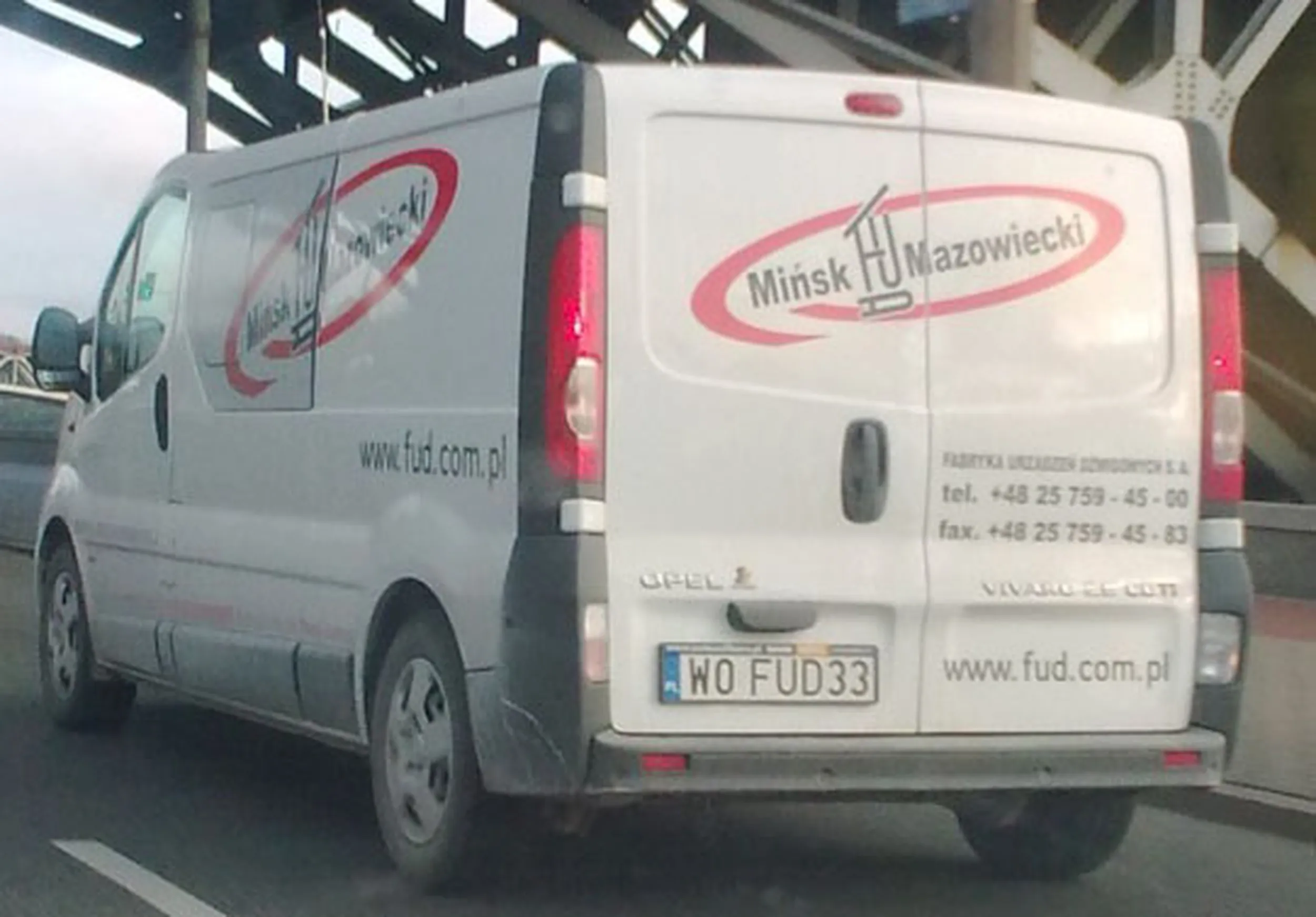 Fajny numer, blacha W0 FUD33