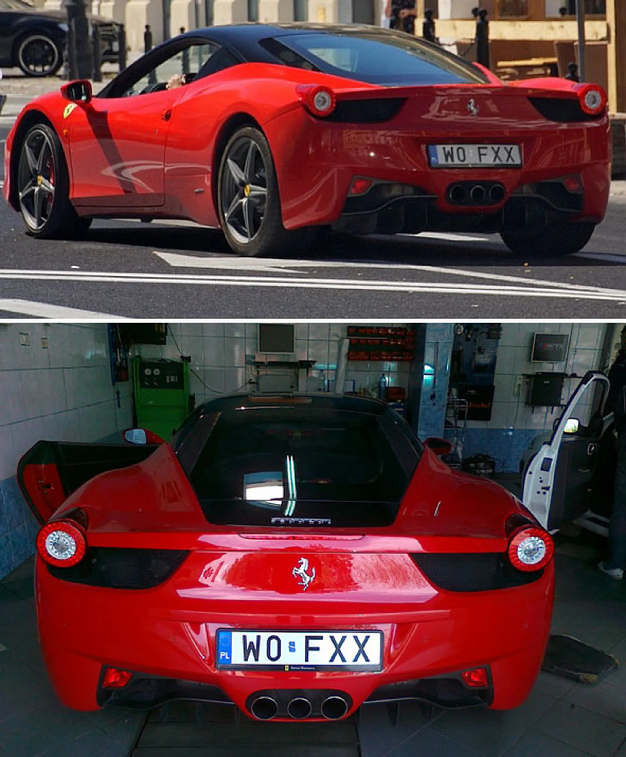 Fajny numer, blacha W0 FXX