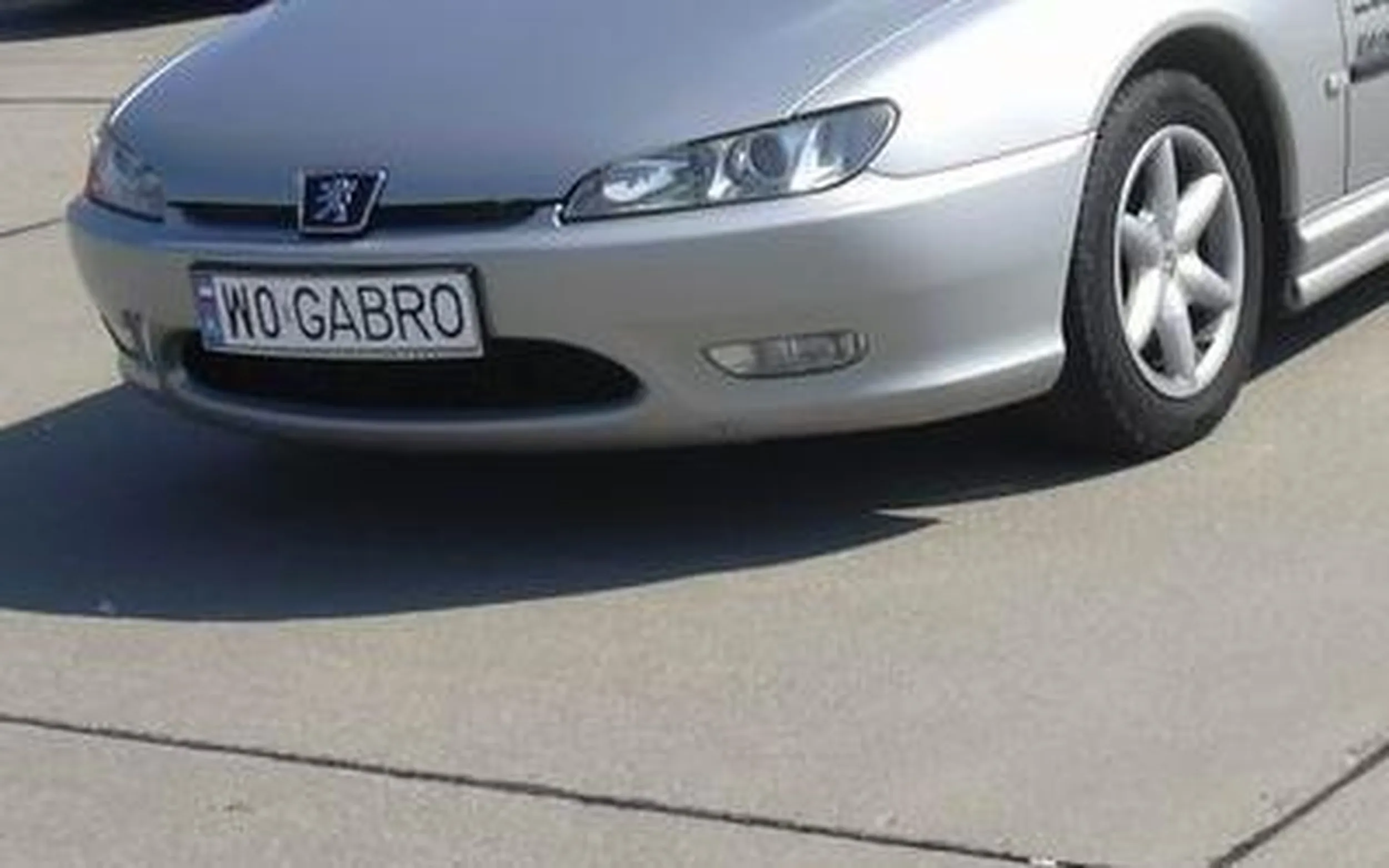 Fajny numer, blacha W0 GABRO