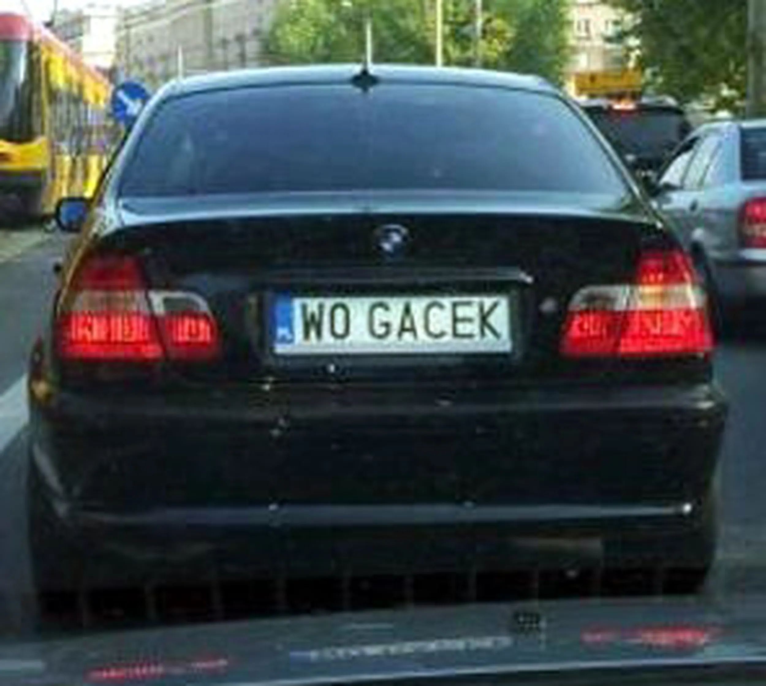 Fajny numer, blacha W0 GACEK