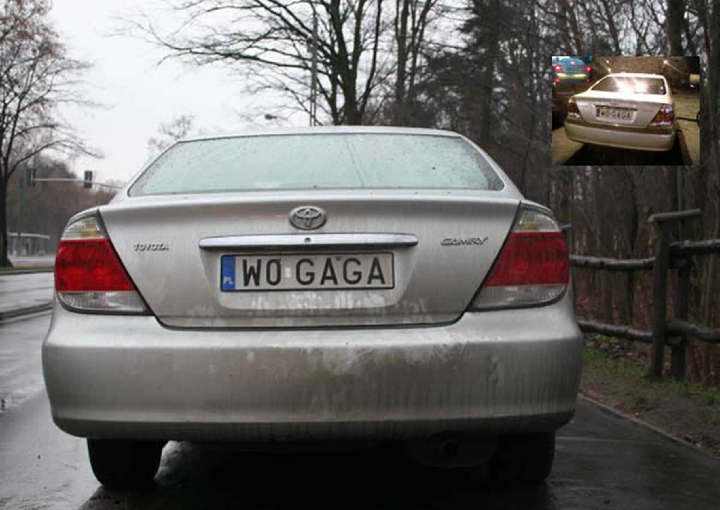 Fajny numer, blacha W0 GAGA