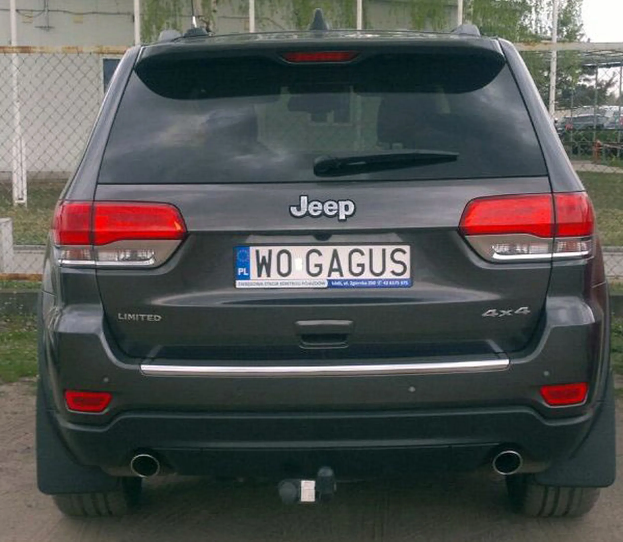 Fajny numer, blacha W0 GAGUS