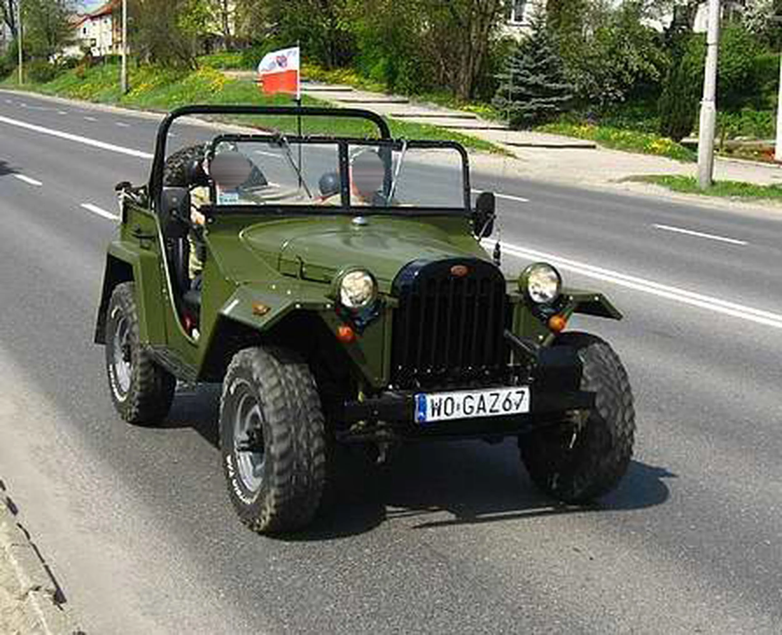 Fajny numer, blacha W0 GAZ67