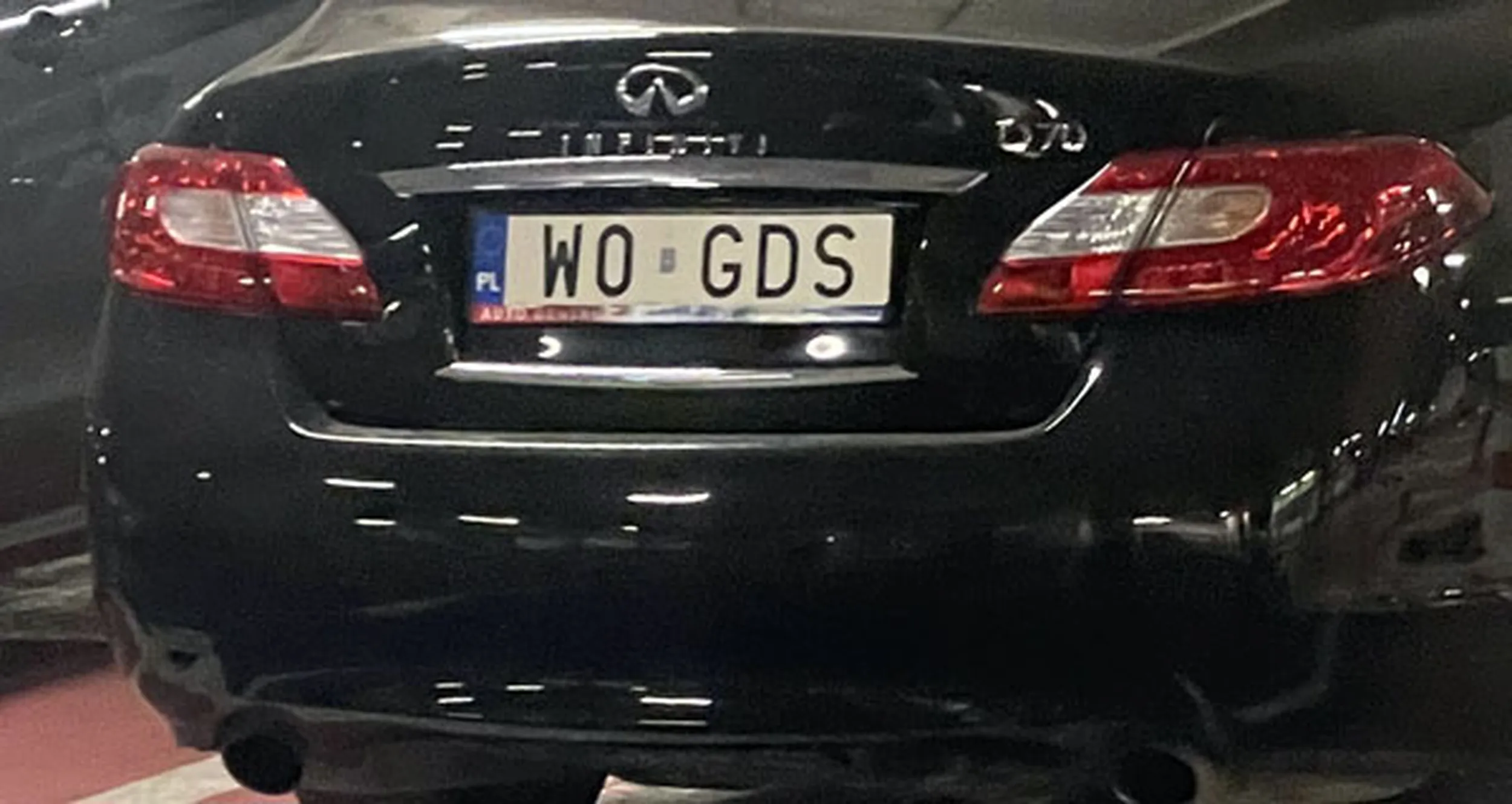 Fajny numer, blacha W0 GDS