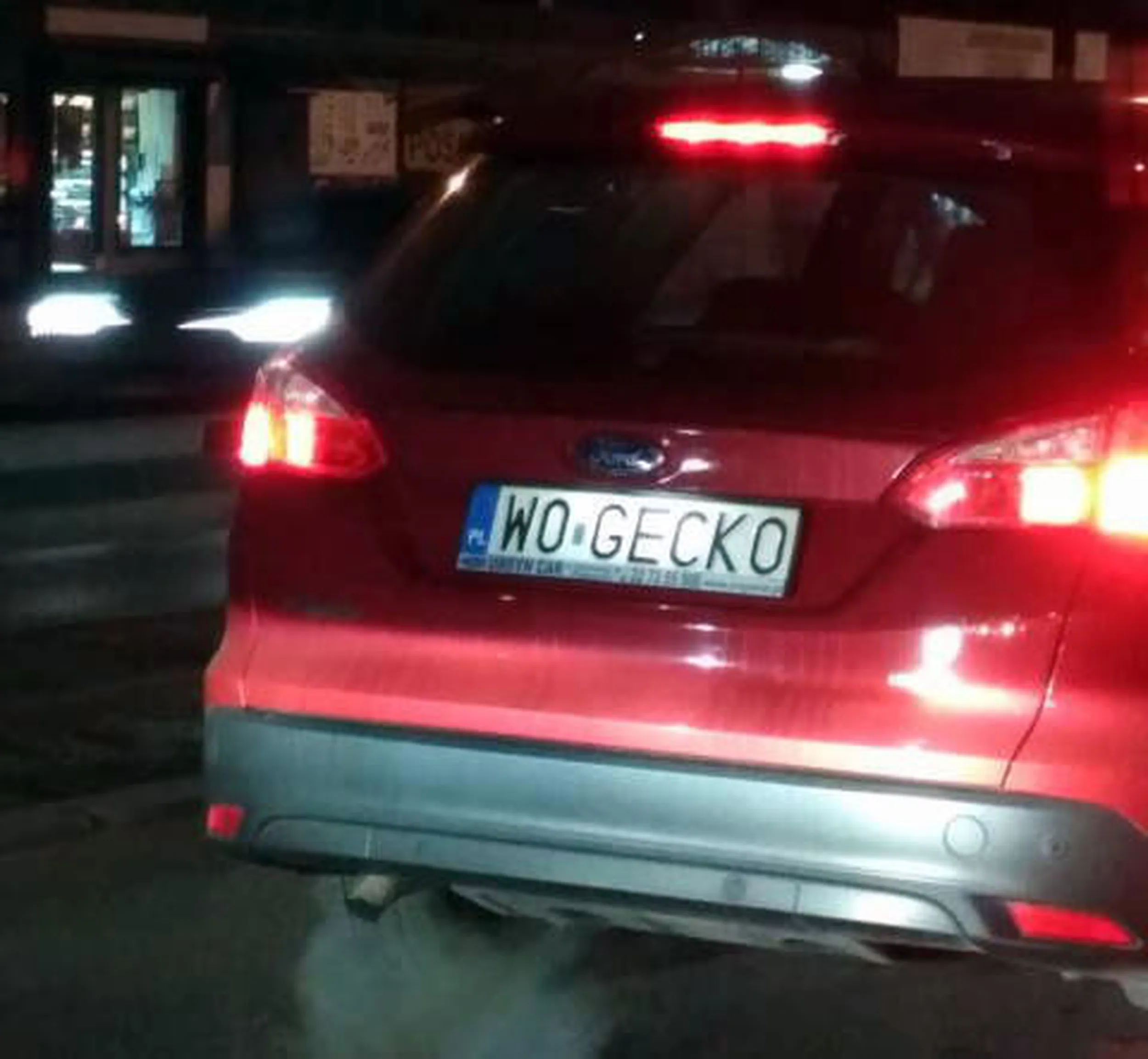 Fajny numer, blacha W0 GECKO