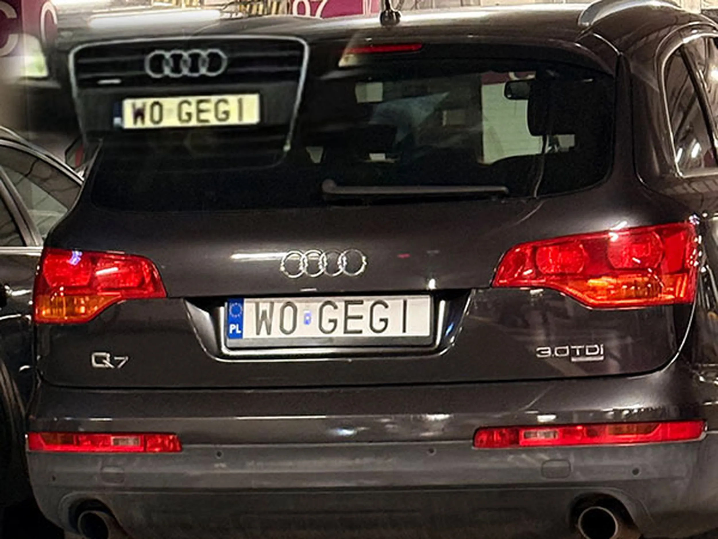 Fajny numer, blacha W0 GEGI