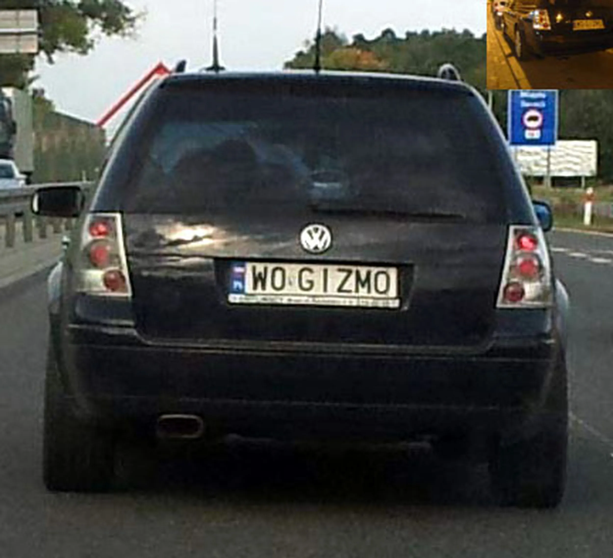 Fajny numer, blacha W0 GIZMO