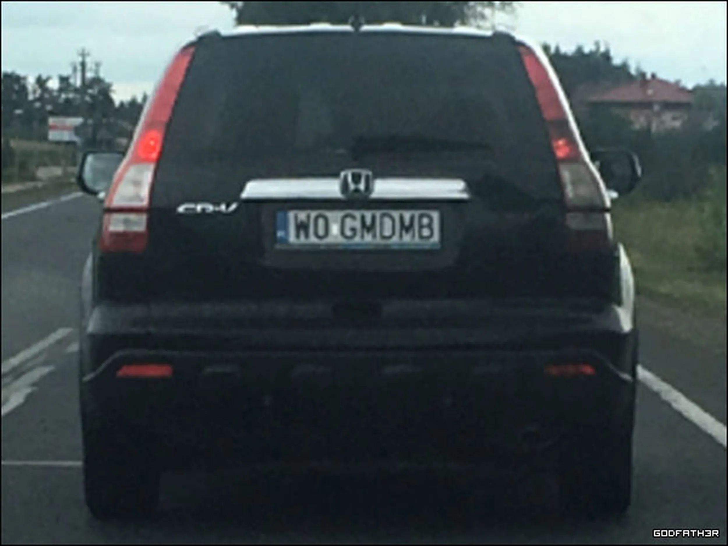 Fajny numer, blacha W0 GMDMB