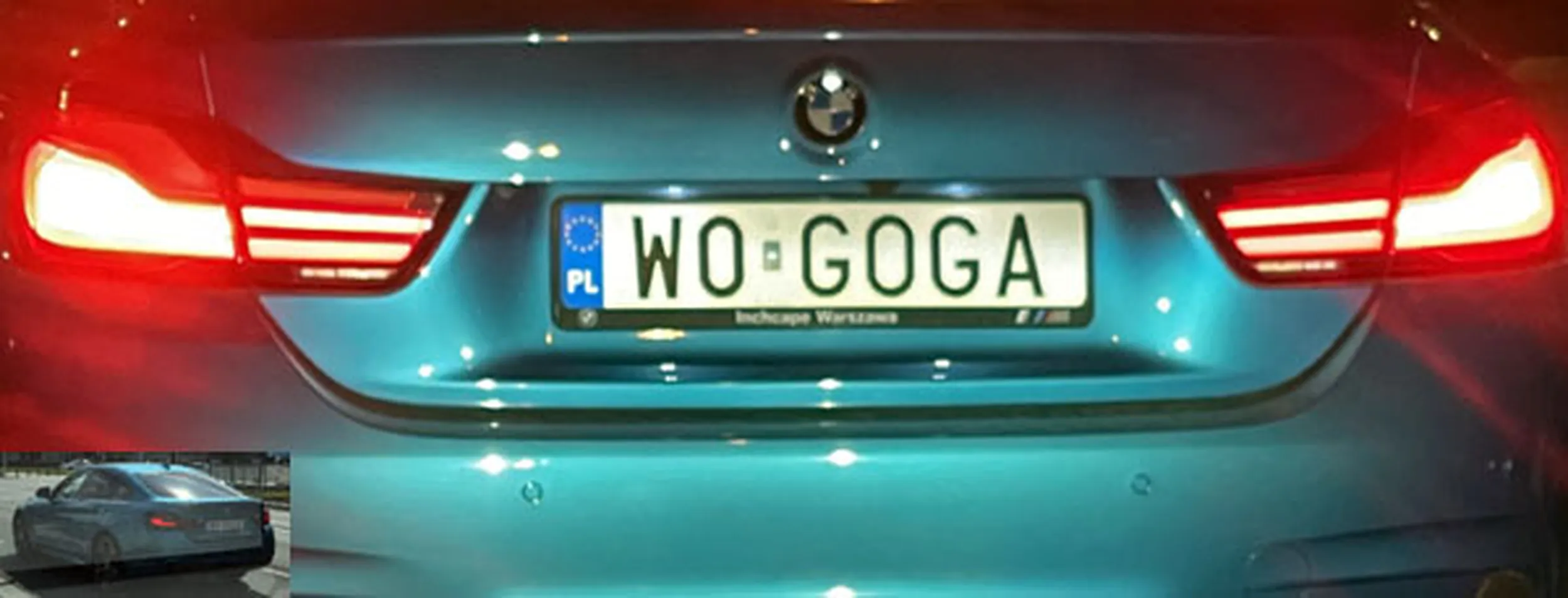 Fajny numer, blacha W0 GOGA