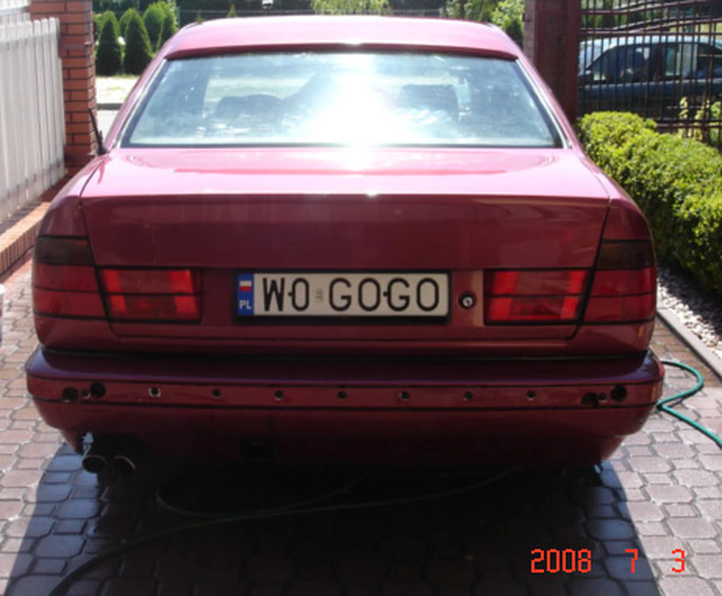 Fajny numer, blacha W0 GOGO
