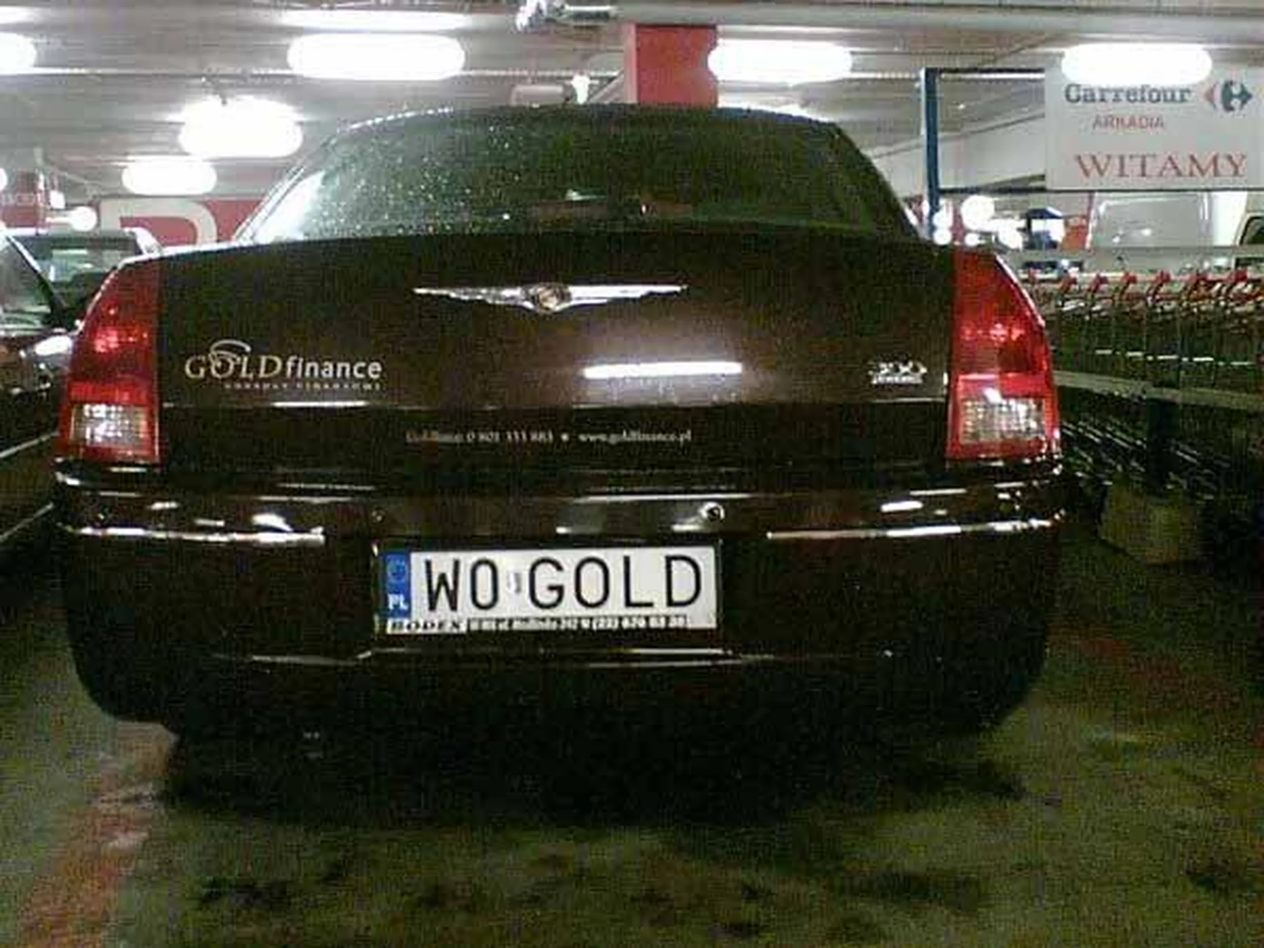 Fajny numer, blacha W0 GOLD