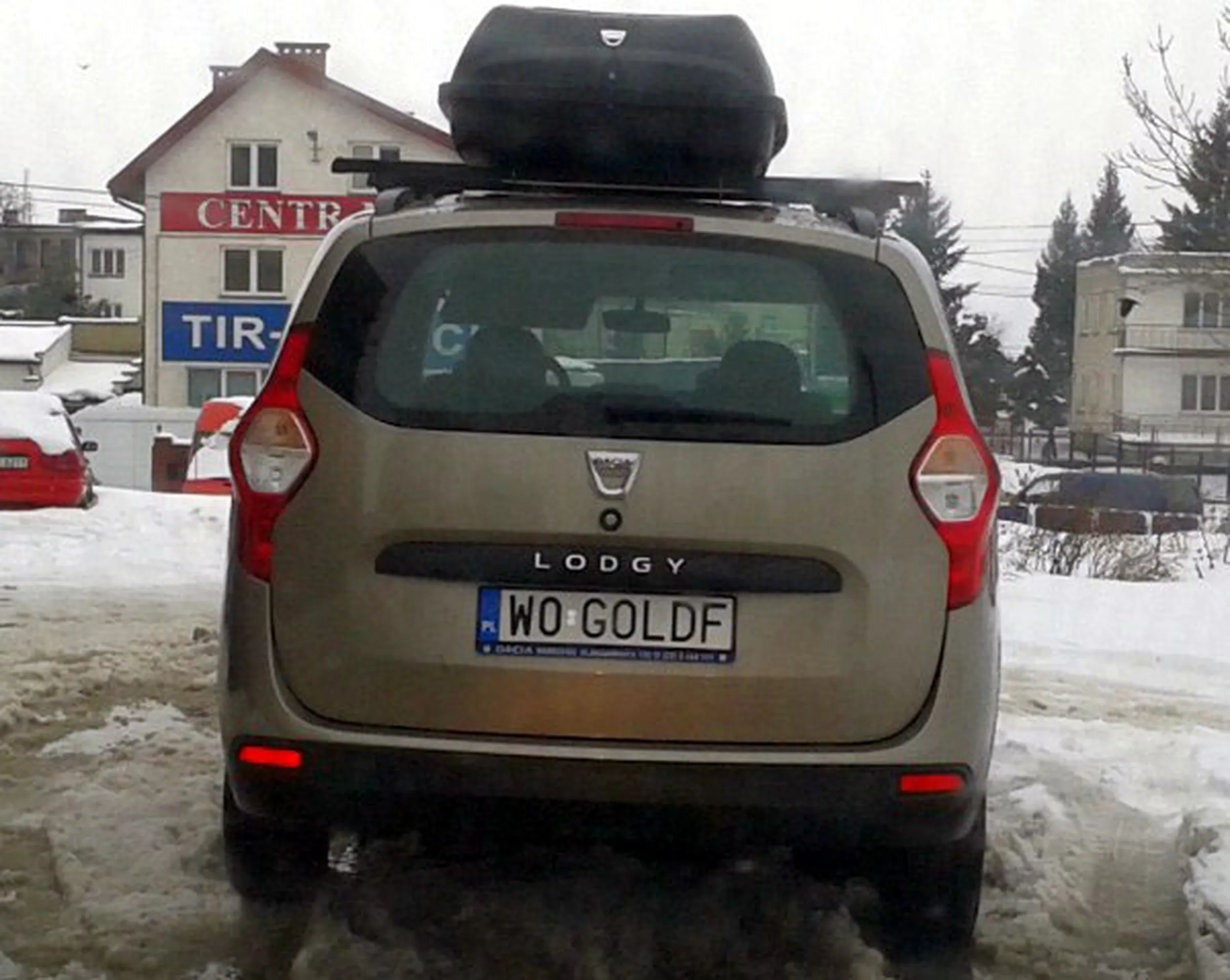 Fajny numer, blacha W0 GOLDF