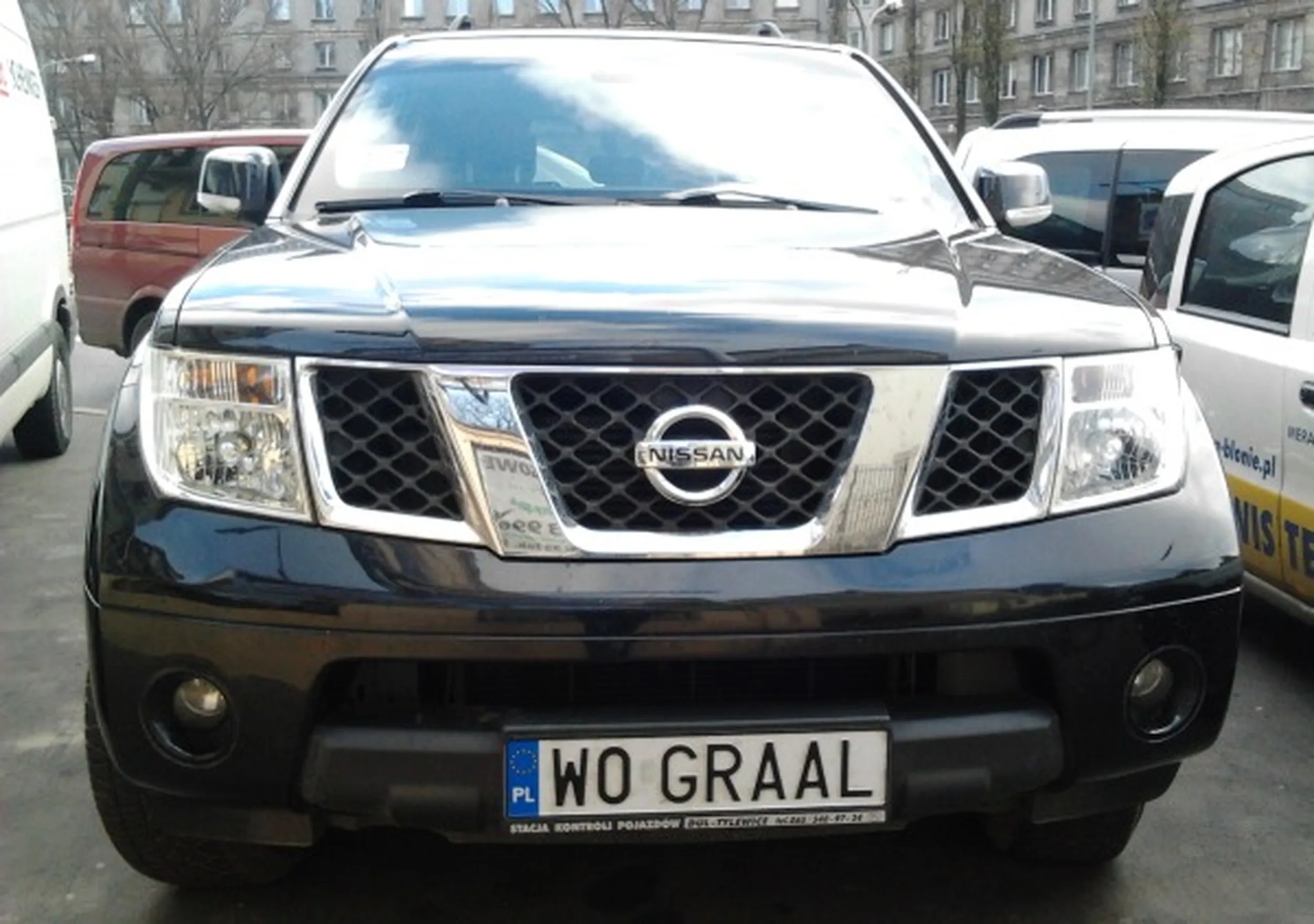 Fajny numer, blacha W0 GRAAL