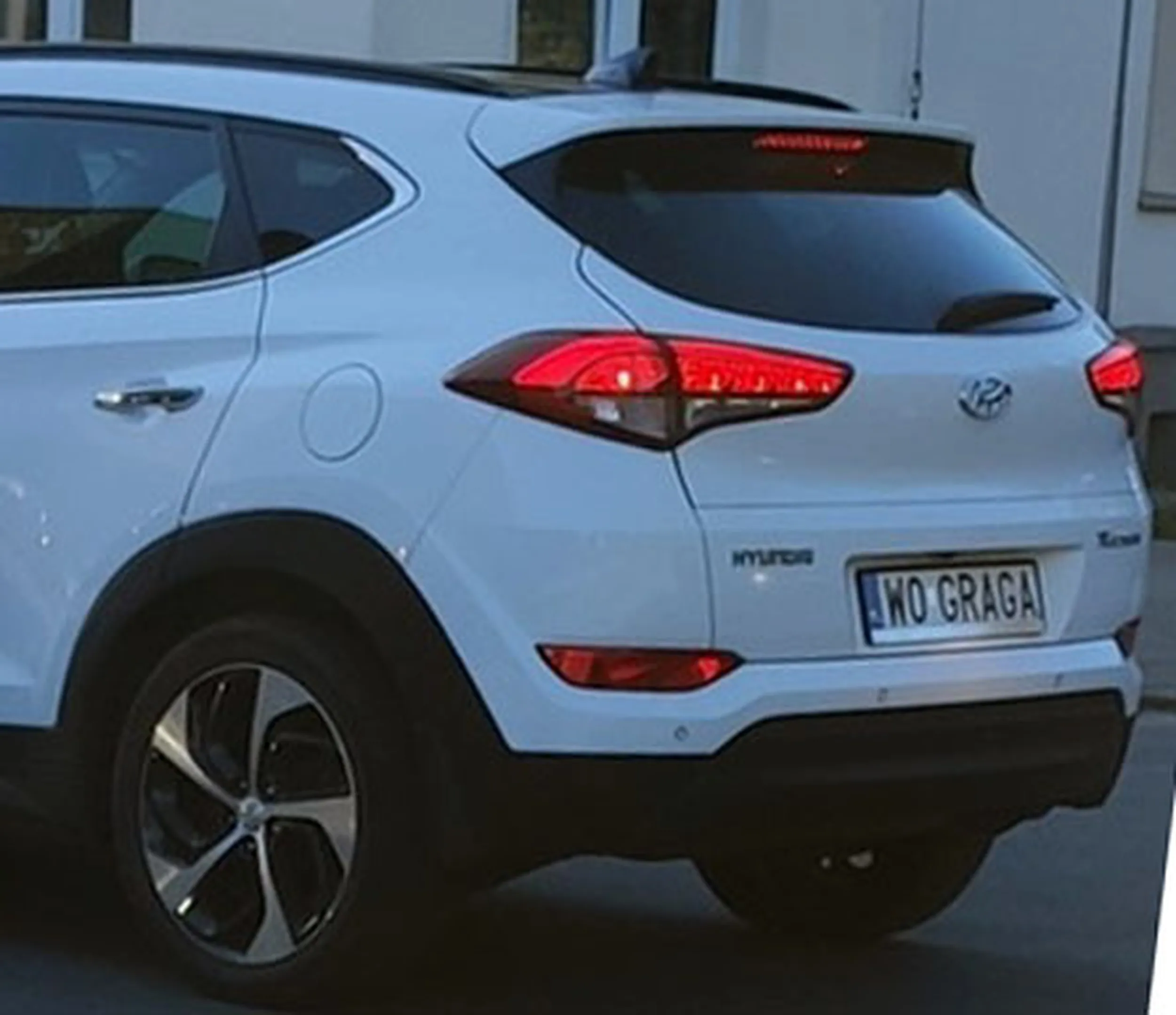 Fajny numer, blacha W0 GRAGA