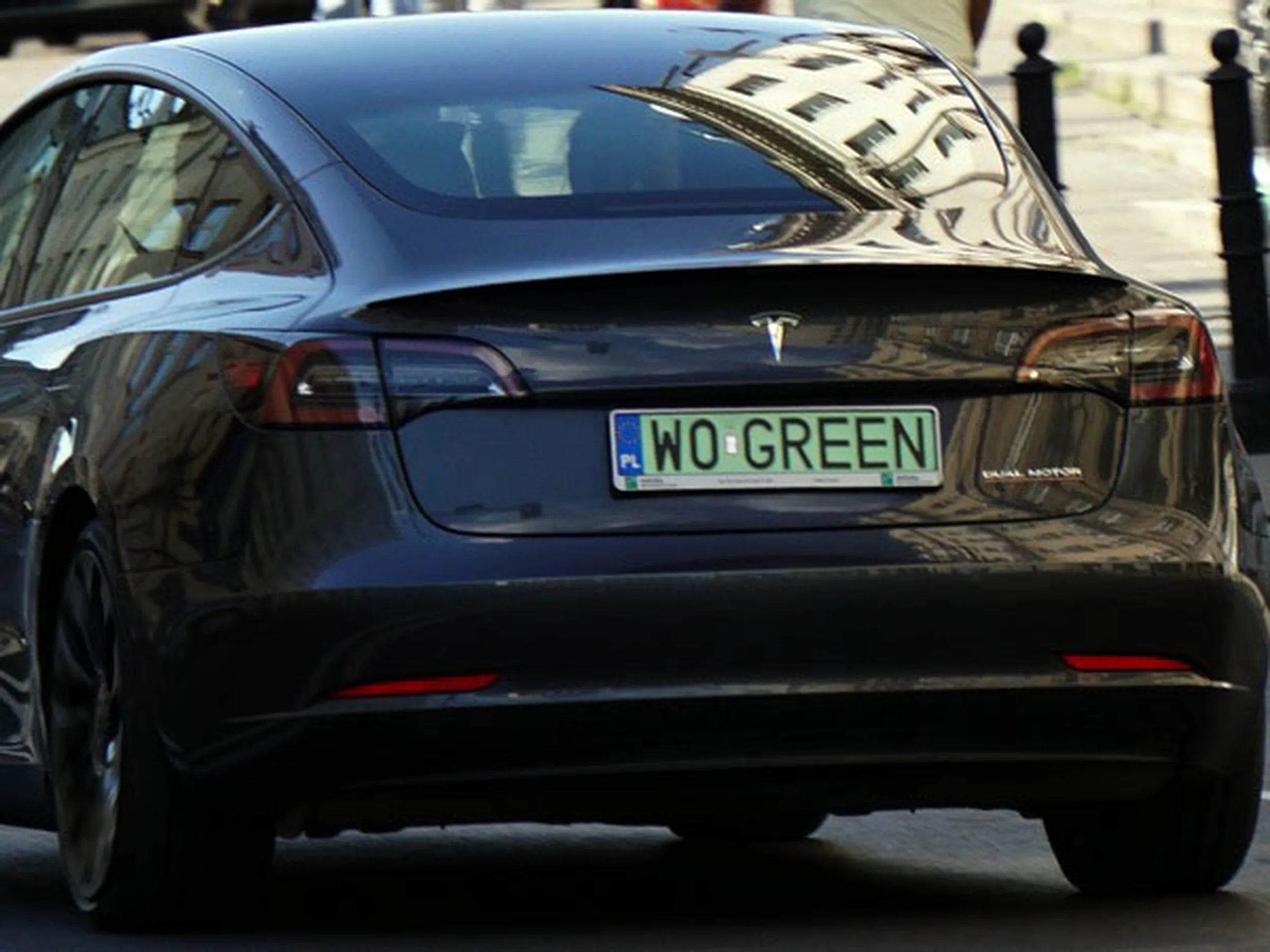 Fajny numer, blacha W0 GREEN