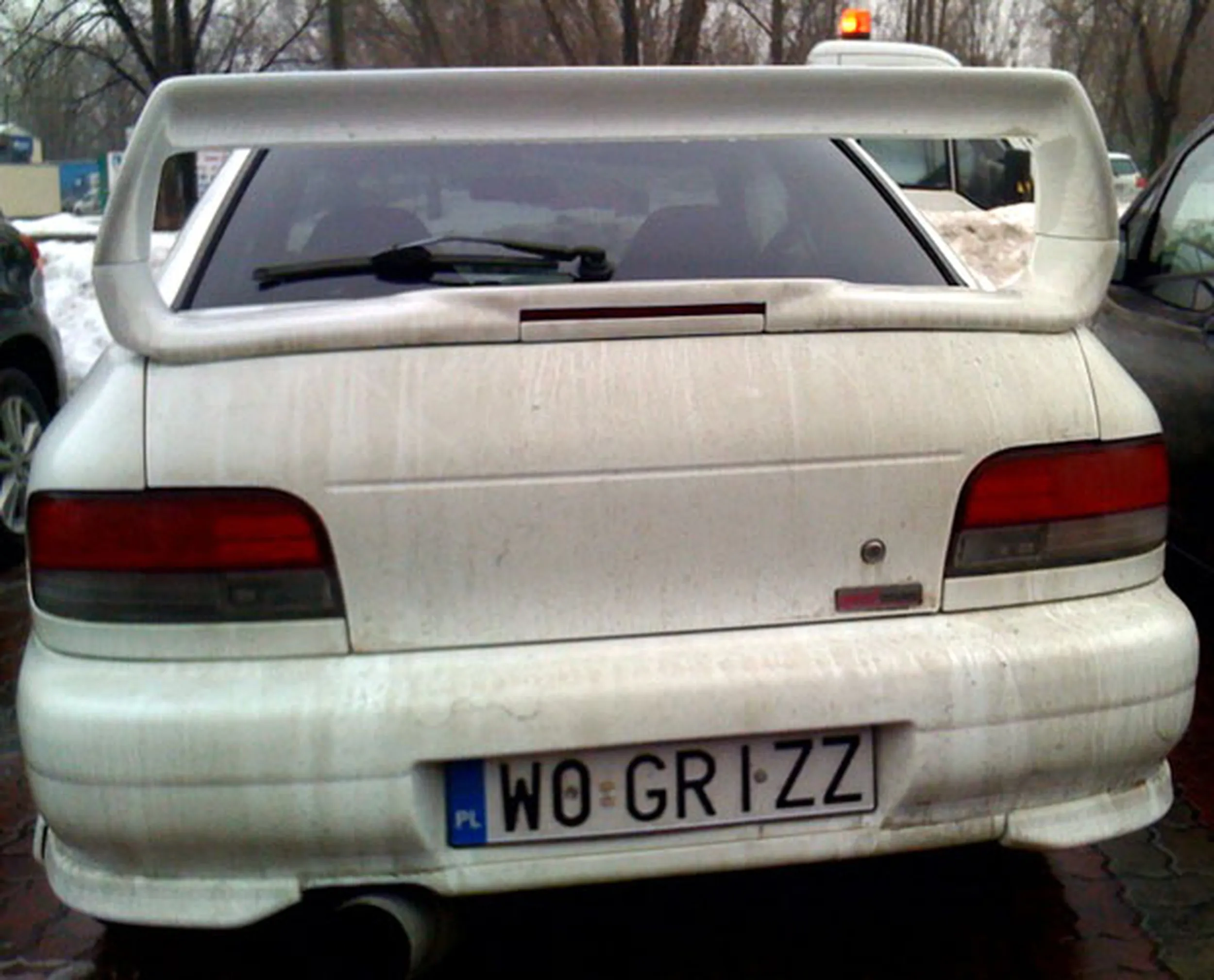 Fajny numer, blacha W0 GRIZZ
