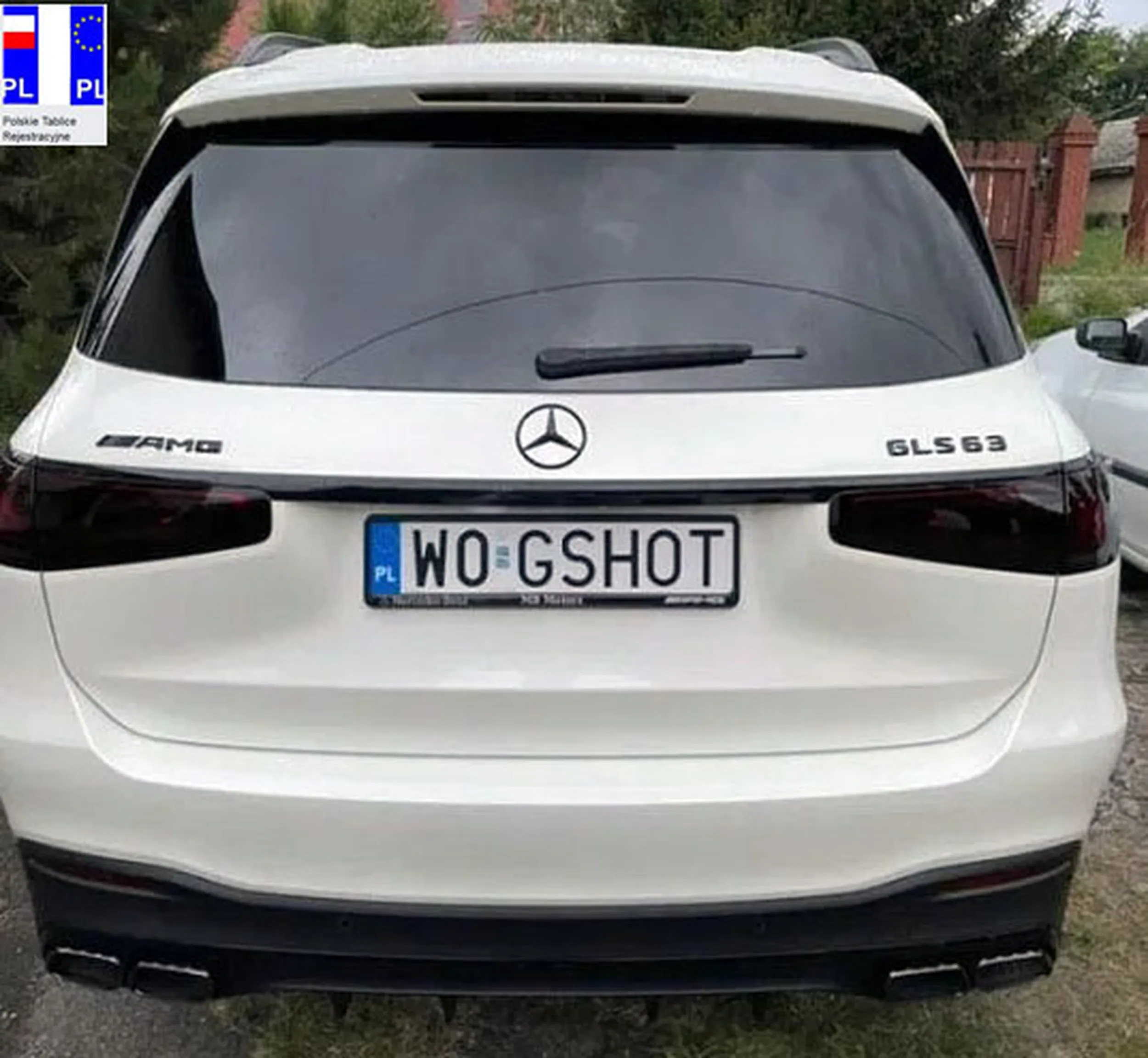 Fajny numer, blacha W0 GSHOT