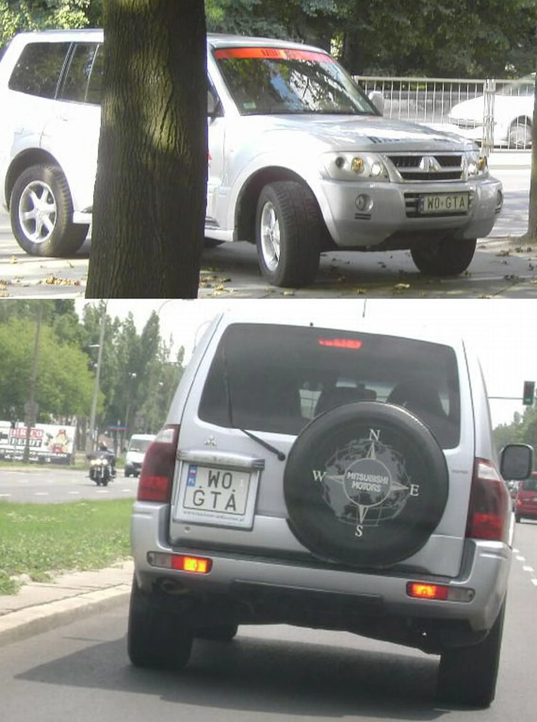 Fajny numer, blacha W0 GTA