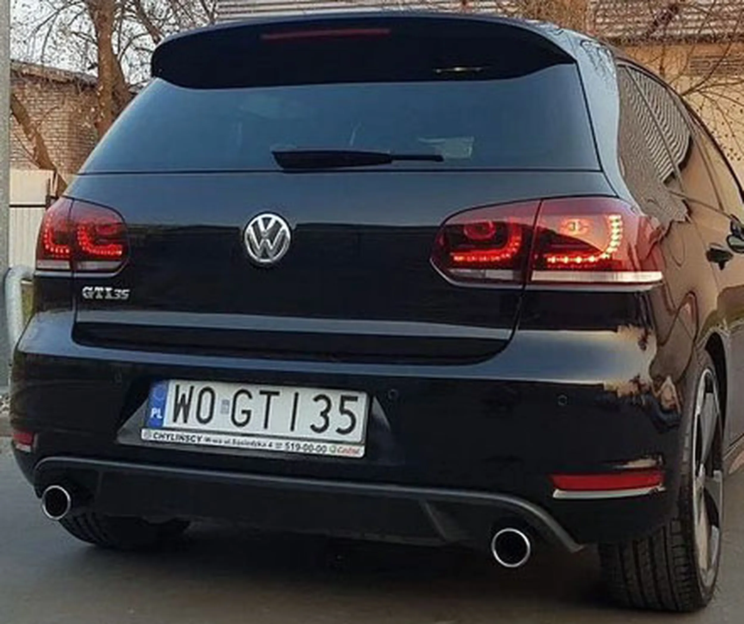 Fajny numer, blacha W0 GTI35