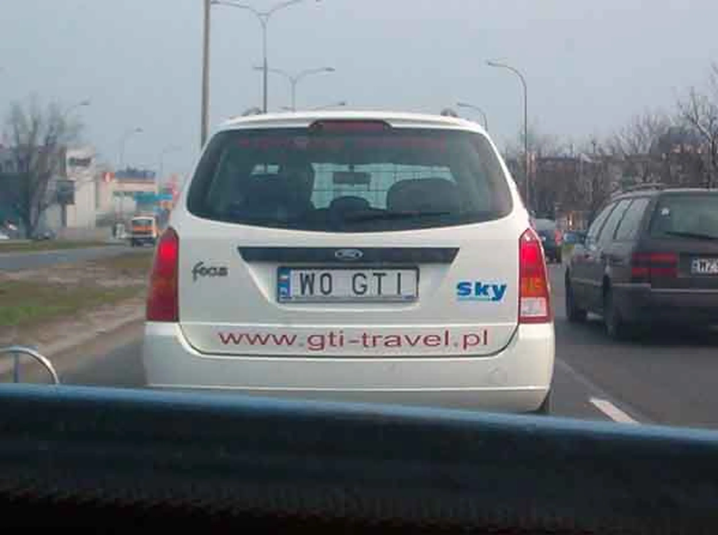 Fajny numer, blacha W0 GTI