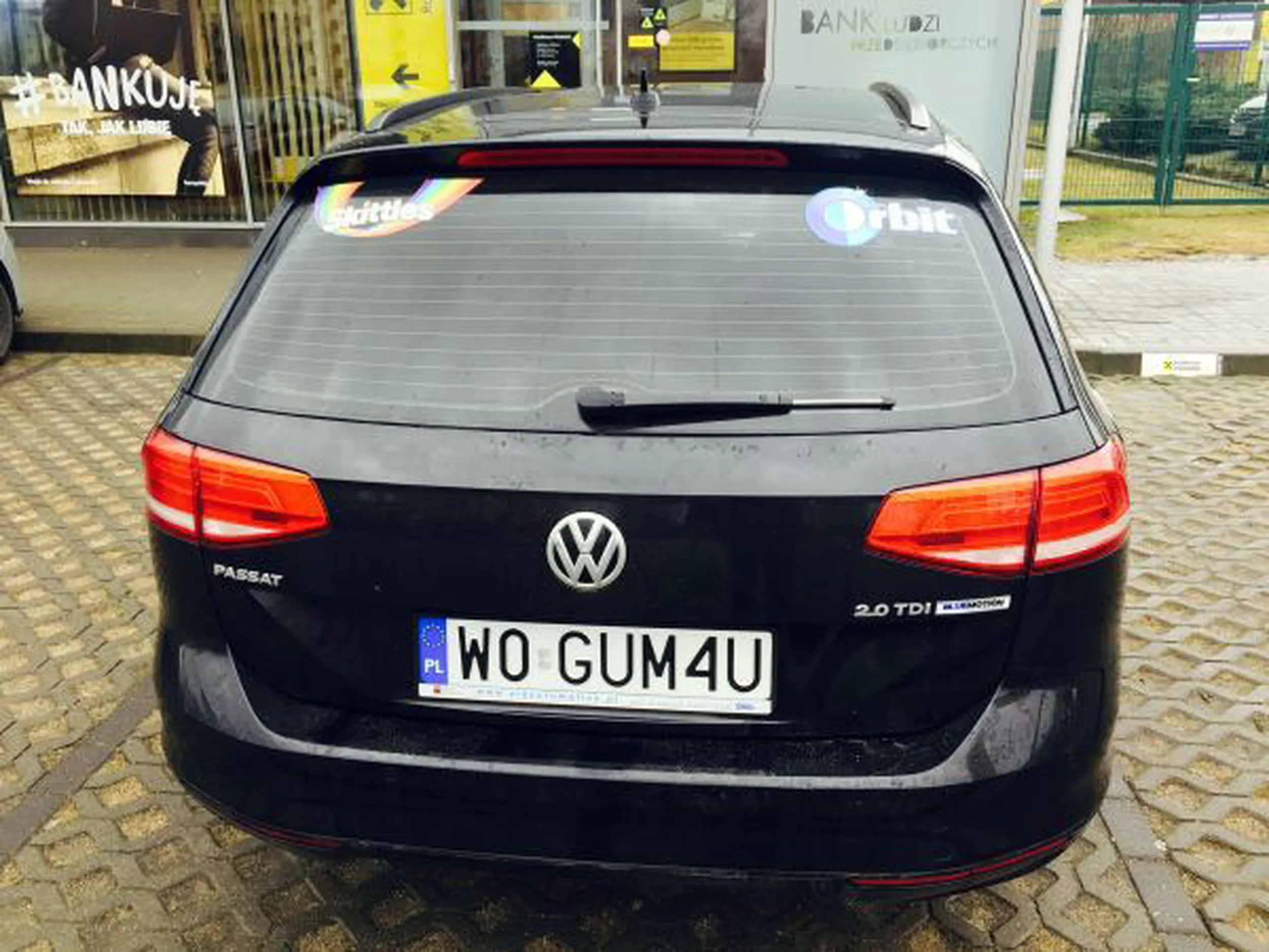 Fajny numer, blacha W0 GUM4U