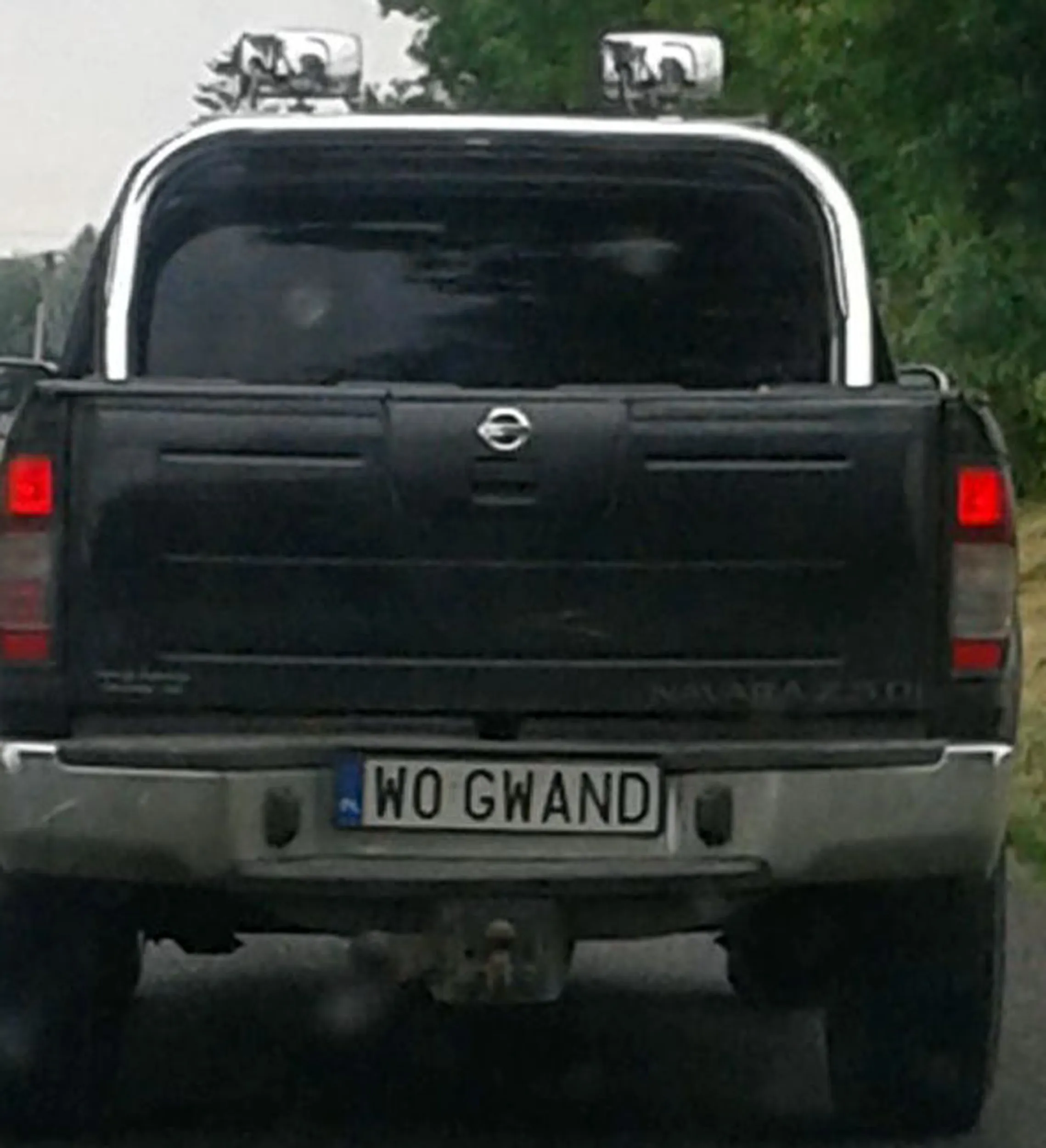 Fajny numer, blacha W0 GWAND