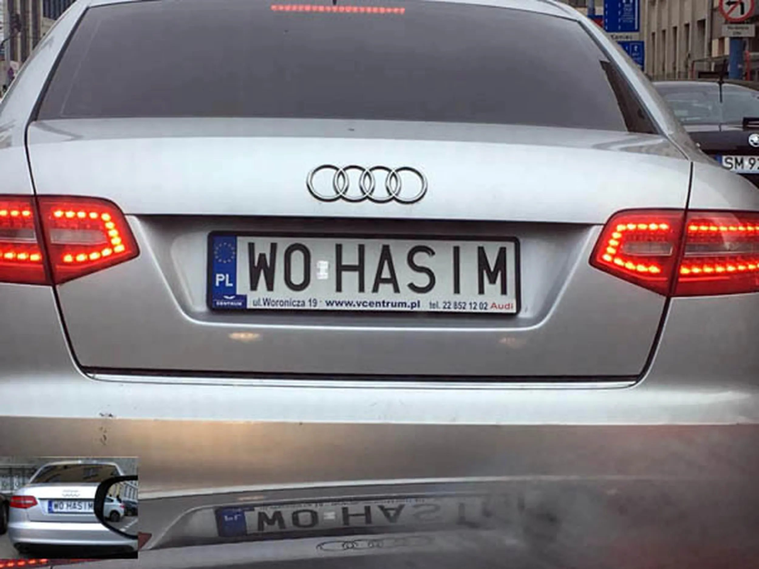 Fajny numer, blacha W0 HASIM