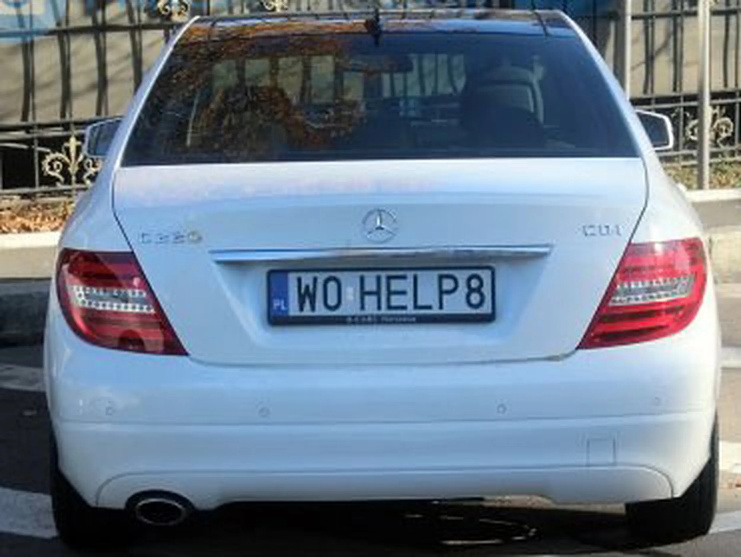 Fajny numer, blacha W0 HELP8