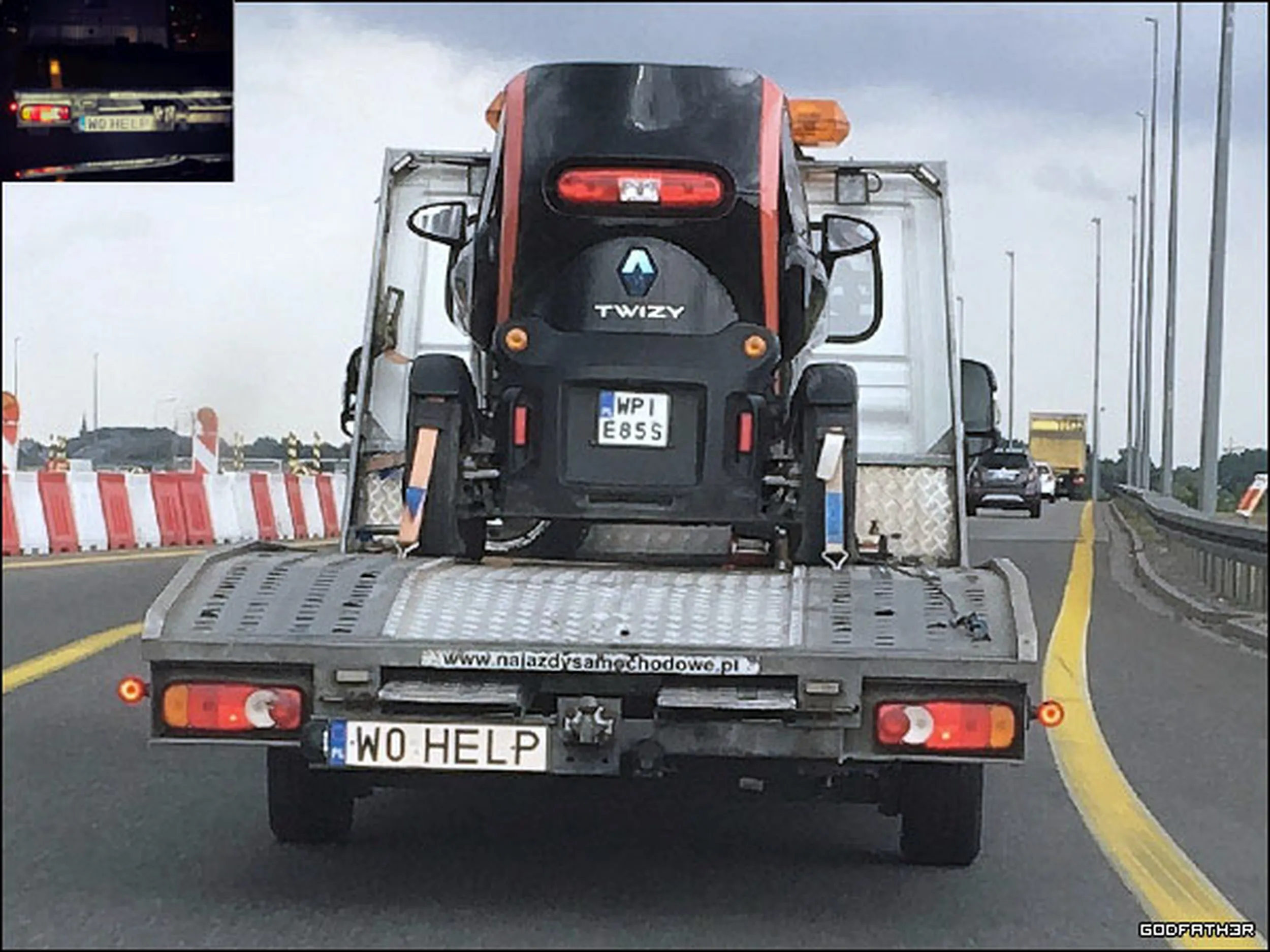 Fajny numer, blacha W0 HELP