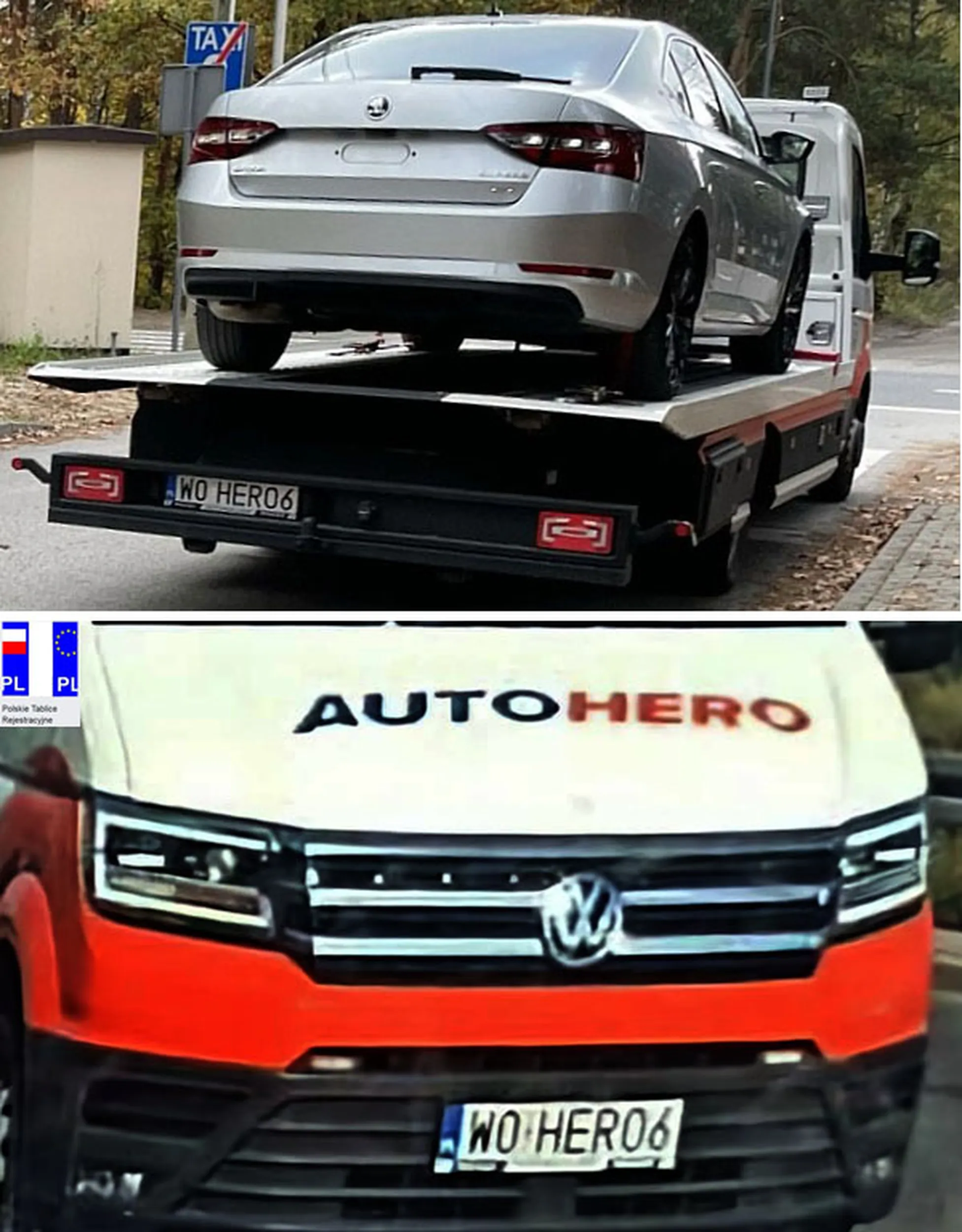 Fajny numer, blacha W0 HERO6