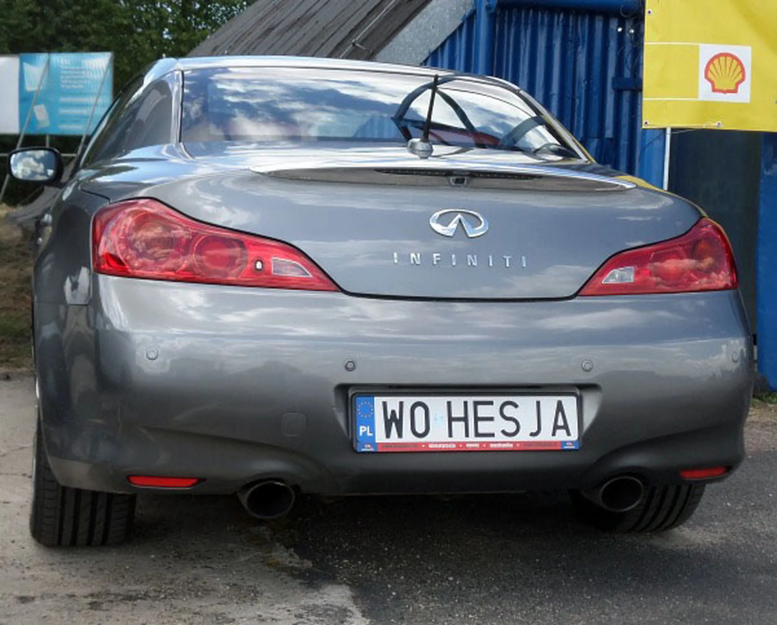 Fajny numer, blacha W0 HESJA