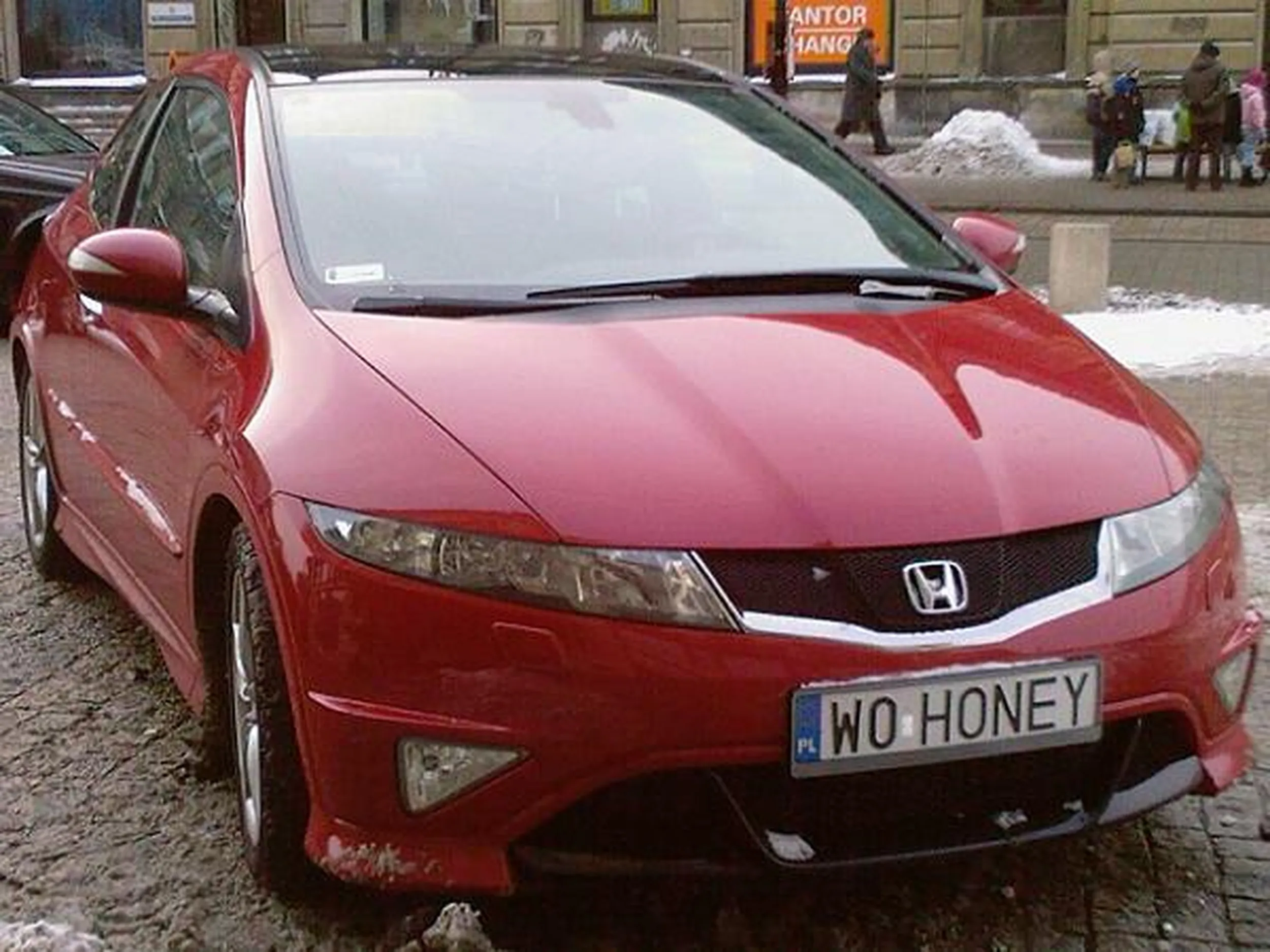 Fajny numer, blacha W0 HONEY