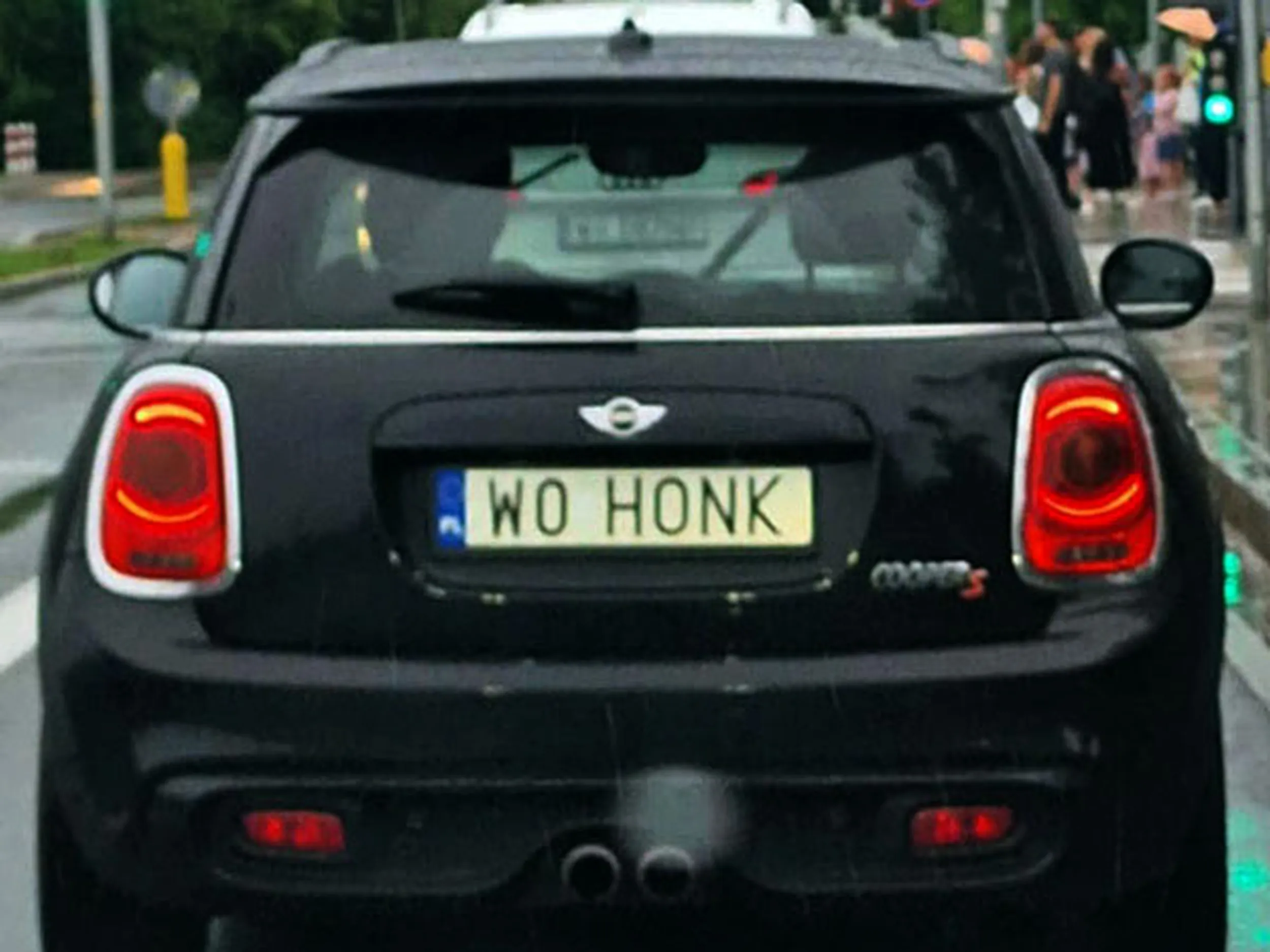 Fajny numer, blacha W0 HONK