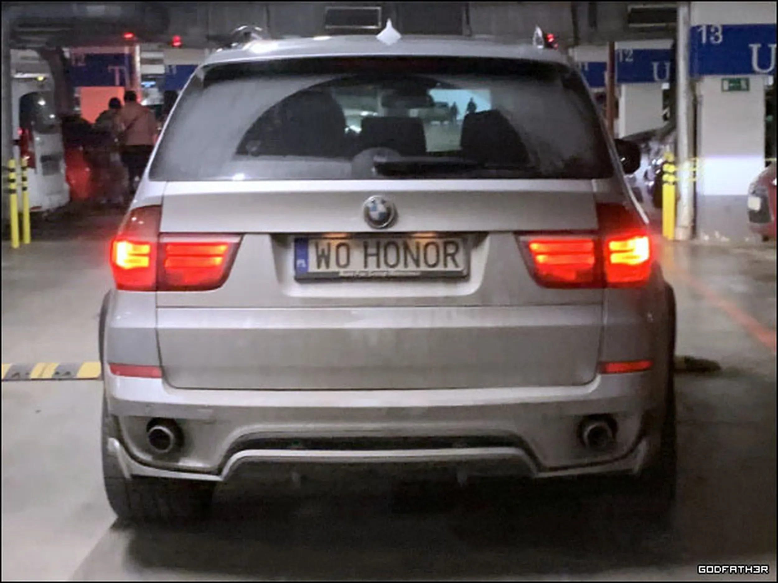 Fajny numer, blacha W0 HONOR