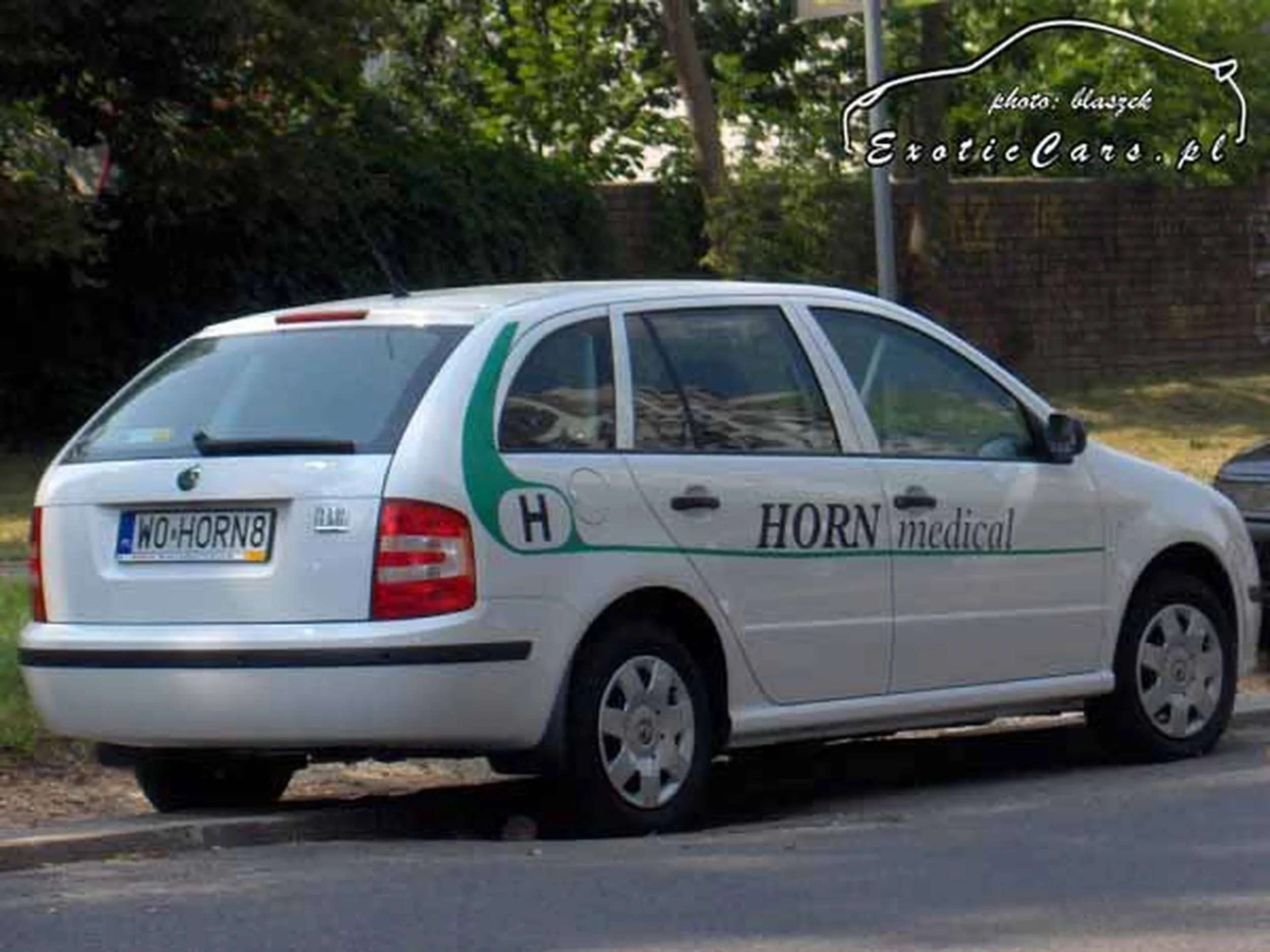 Fajny numer, blacha W0 HORN8