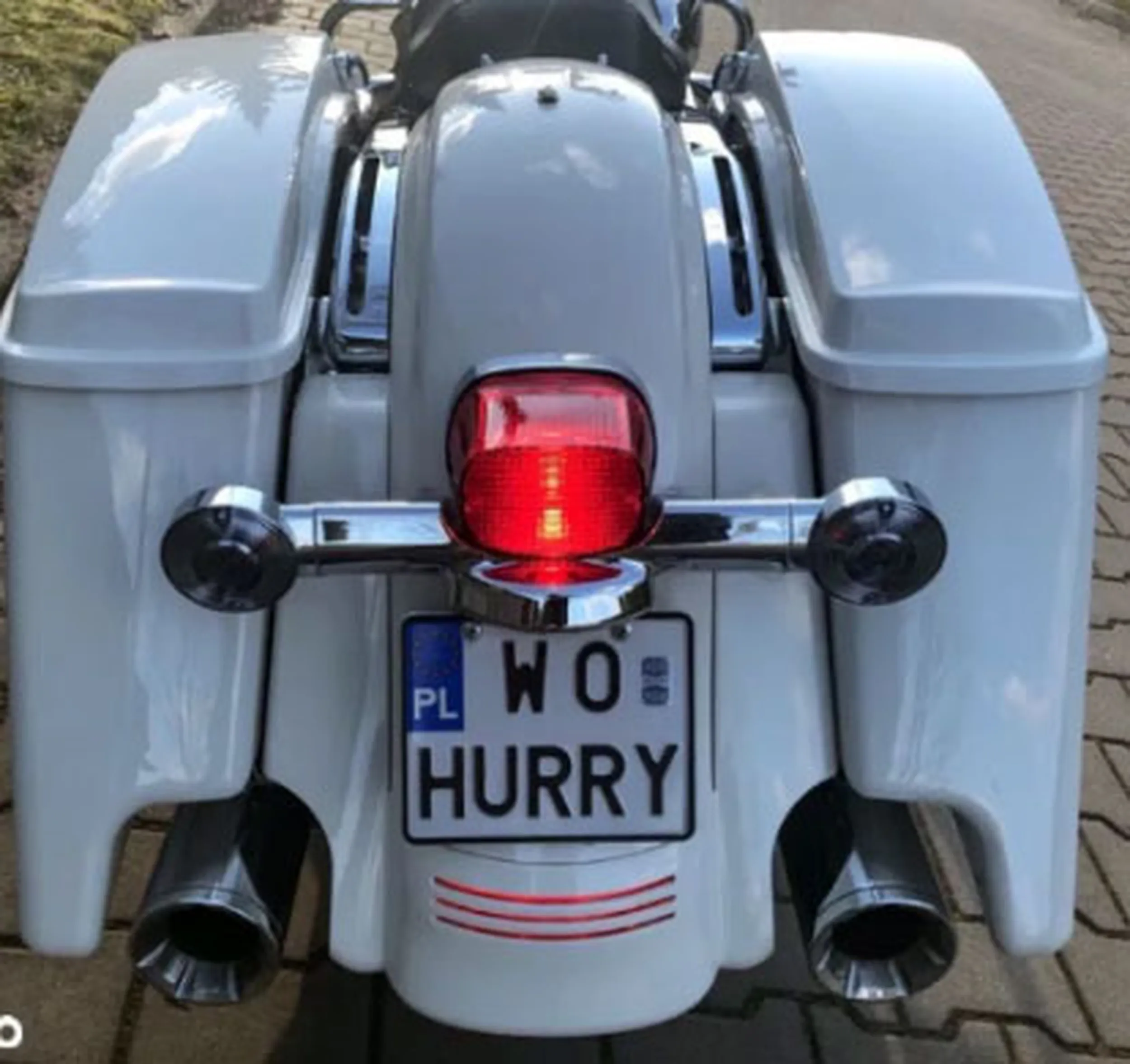 Fajny numer, blacha W0 HURRY